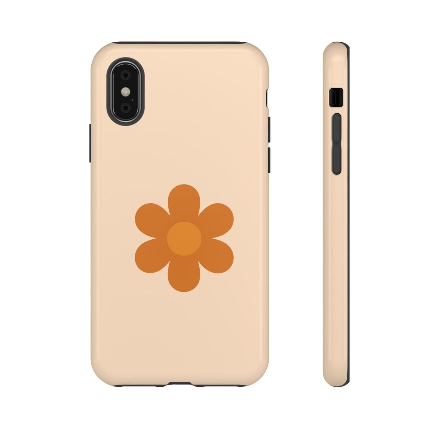 Stylish Flower Phone Case, Floral Tough Case, Trendy Mobile Cover, Cute Gift for Friends, Birthday, Everyday Use