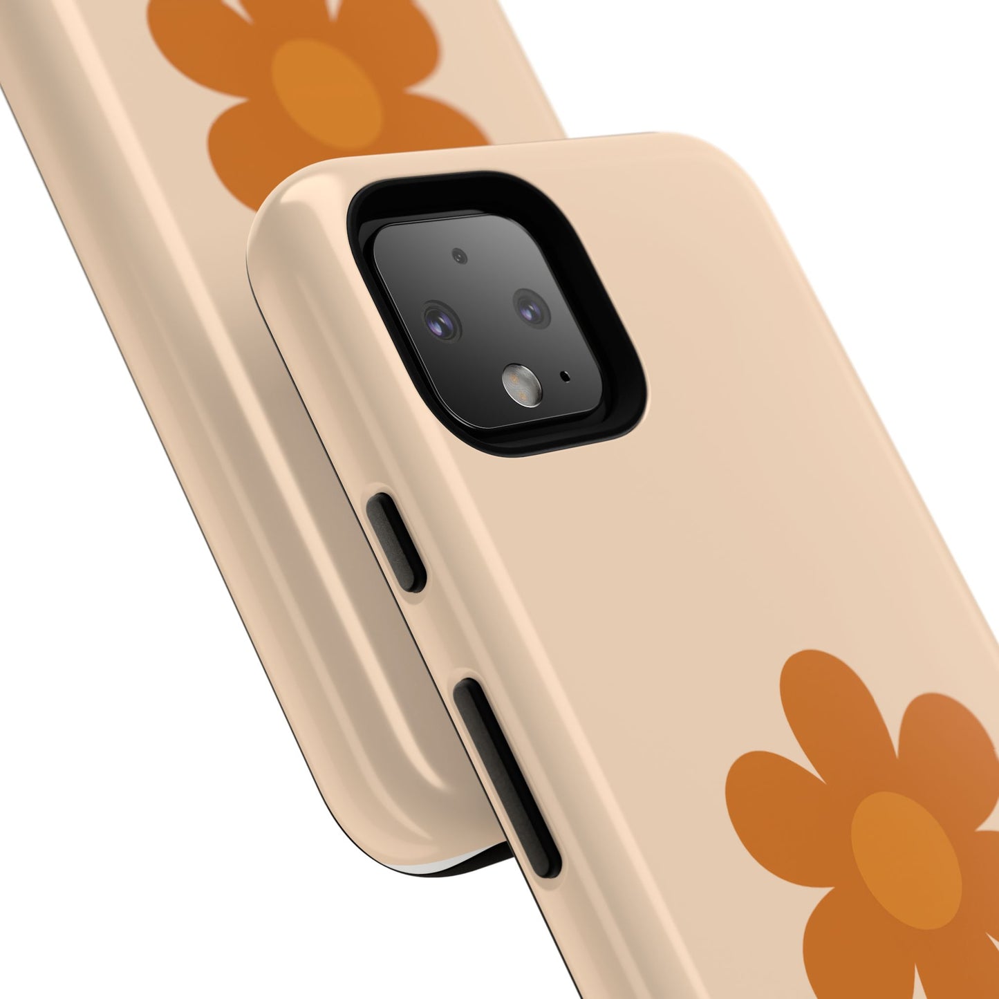 Stylish Flower Phone Case, Floral Tough Case, Trendy Mobile Cover, Cute Gift for Friends, Birthday, Everyday Use