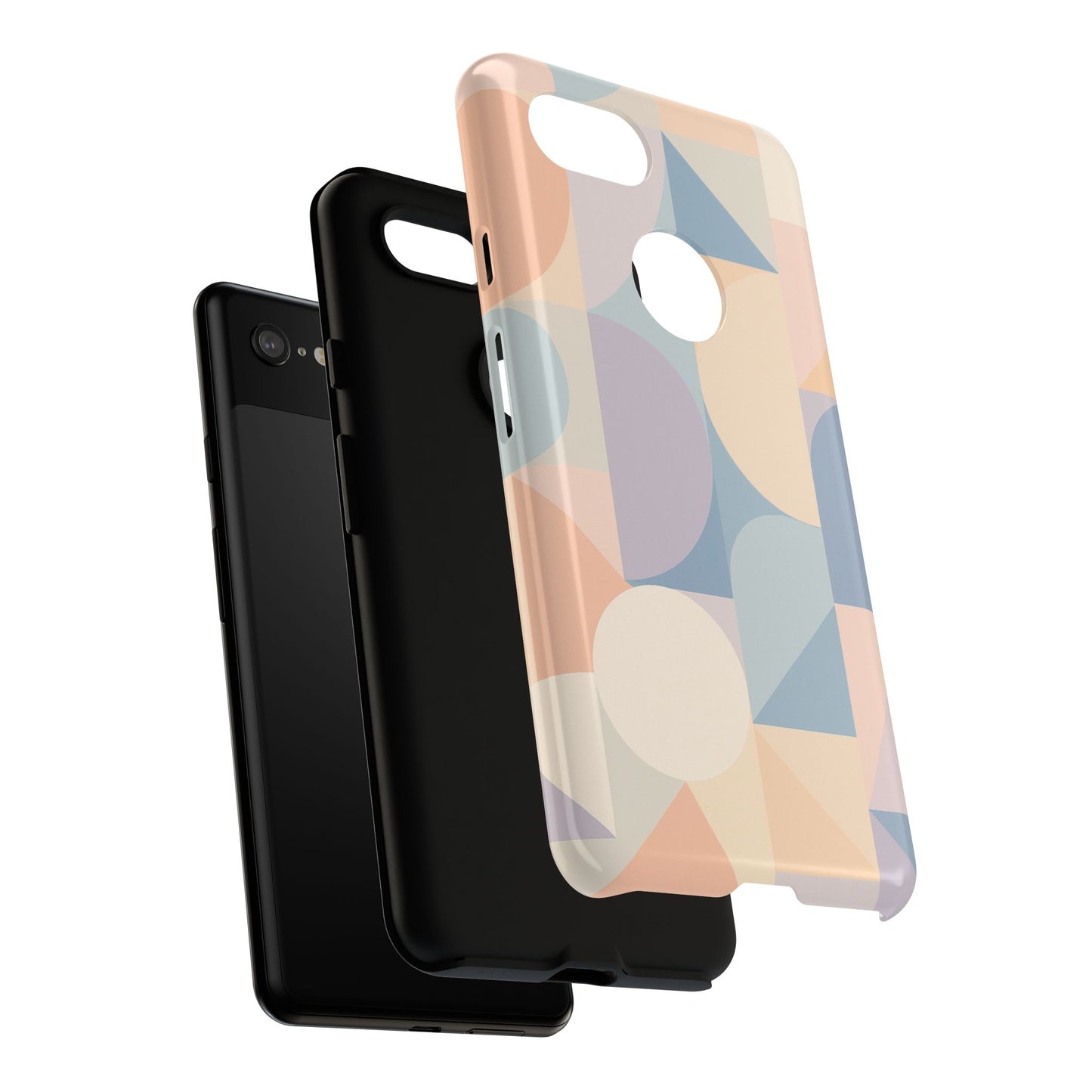 Geometric Phone Case - Stylish, Durable, Protective Cover for Everyday Use, Gift for Her, Trendy Design, Birthday, Back to School