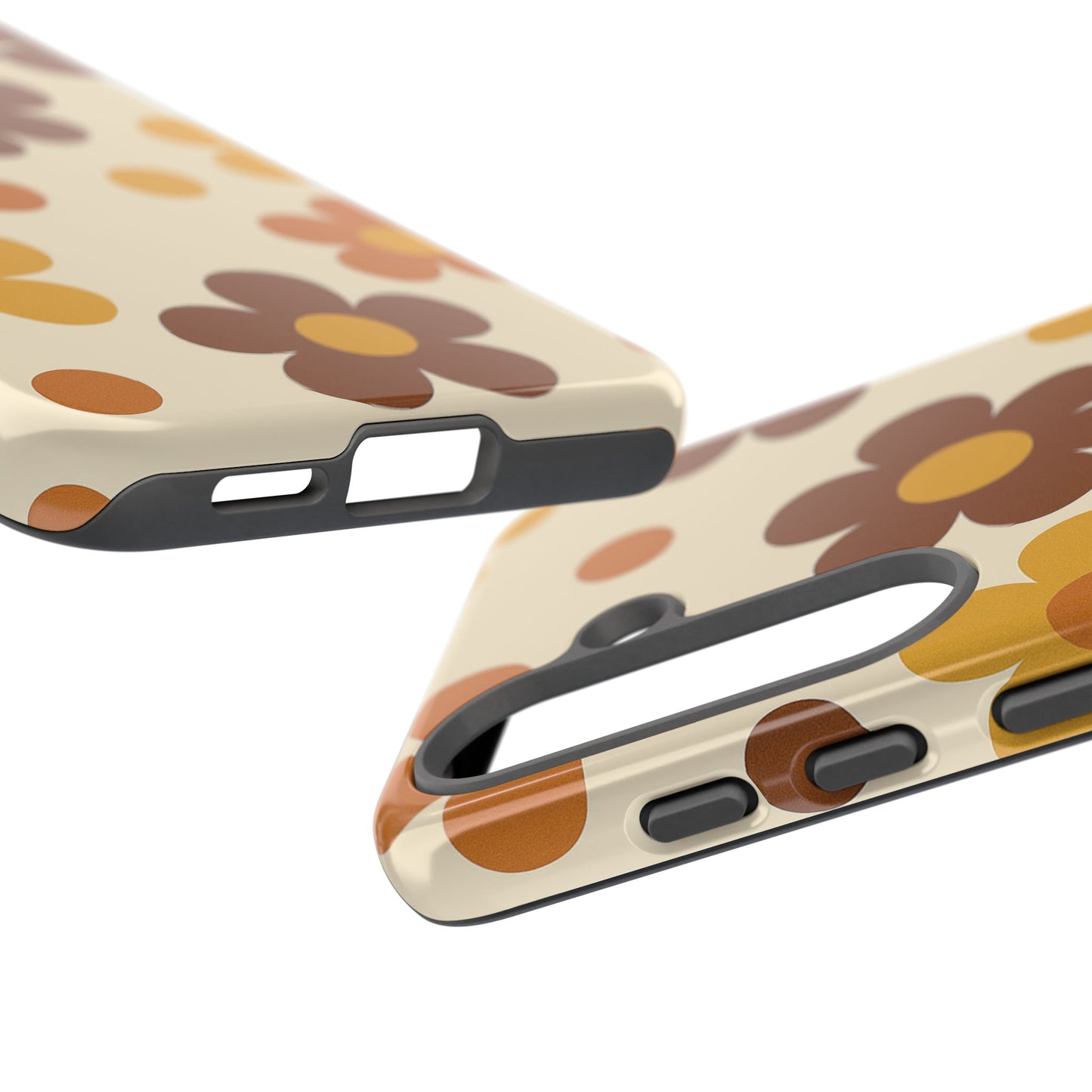 Flower Pattern Phone Case, Cute Phone Cover, Floral Design, Tough Phone Accessories, Gifts for Her, Boho Style Case