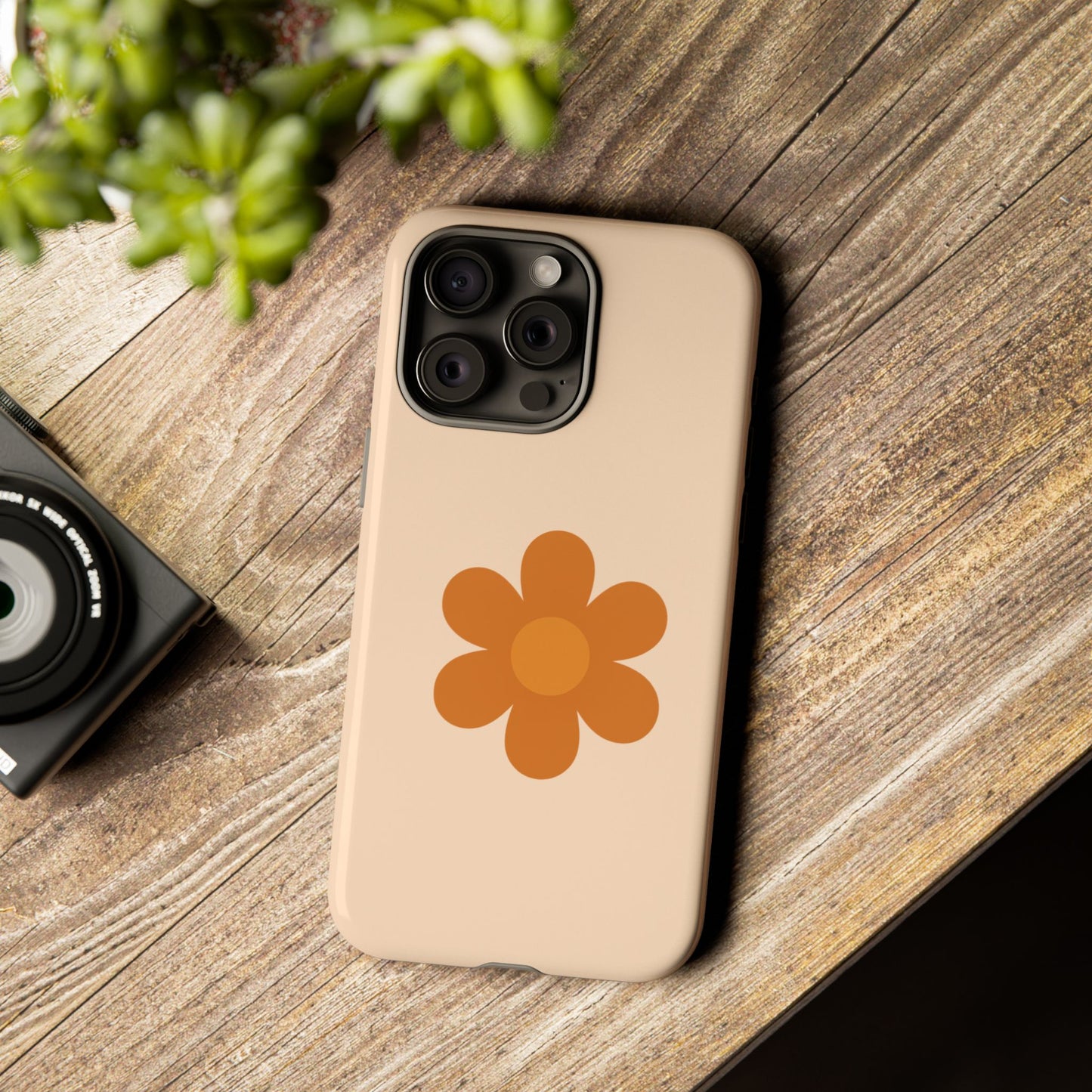Stylish Flower Phone Case, Floral Tough Case, Trendy Mobile Cover, Cute Gift for Friends, Birthday, Everyday Use