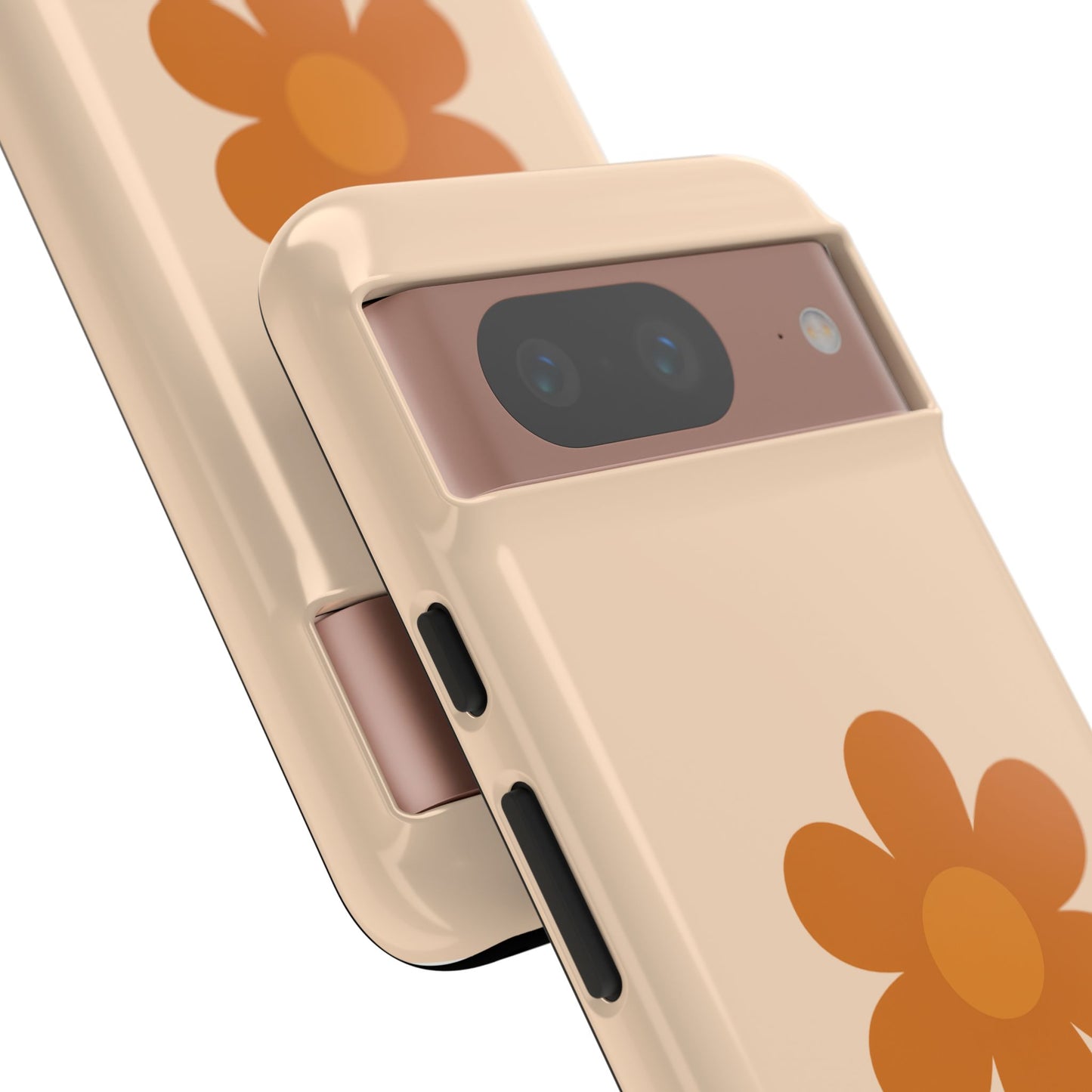 Stylish Flower Phone Case, Floral Tough Case, Trendy Mobile Cover, Cute Gift for Friends, Birthday, Everyday Use