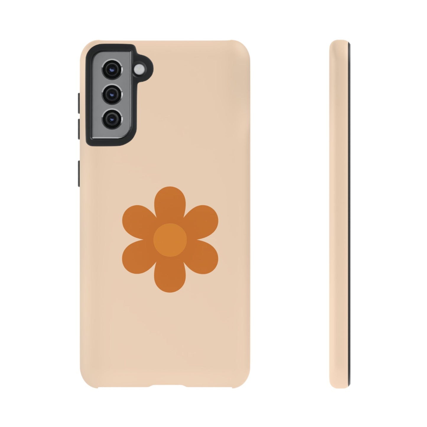 Stylish Flower Phone Case, Floral Tough Case, Trendy Mobile Cover, Cute Gift for Friends, Birthday, Everyday Use