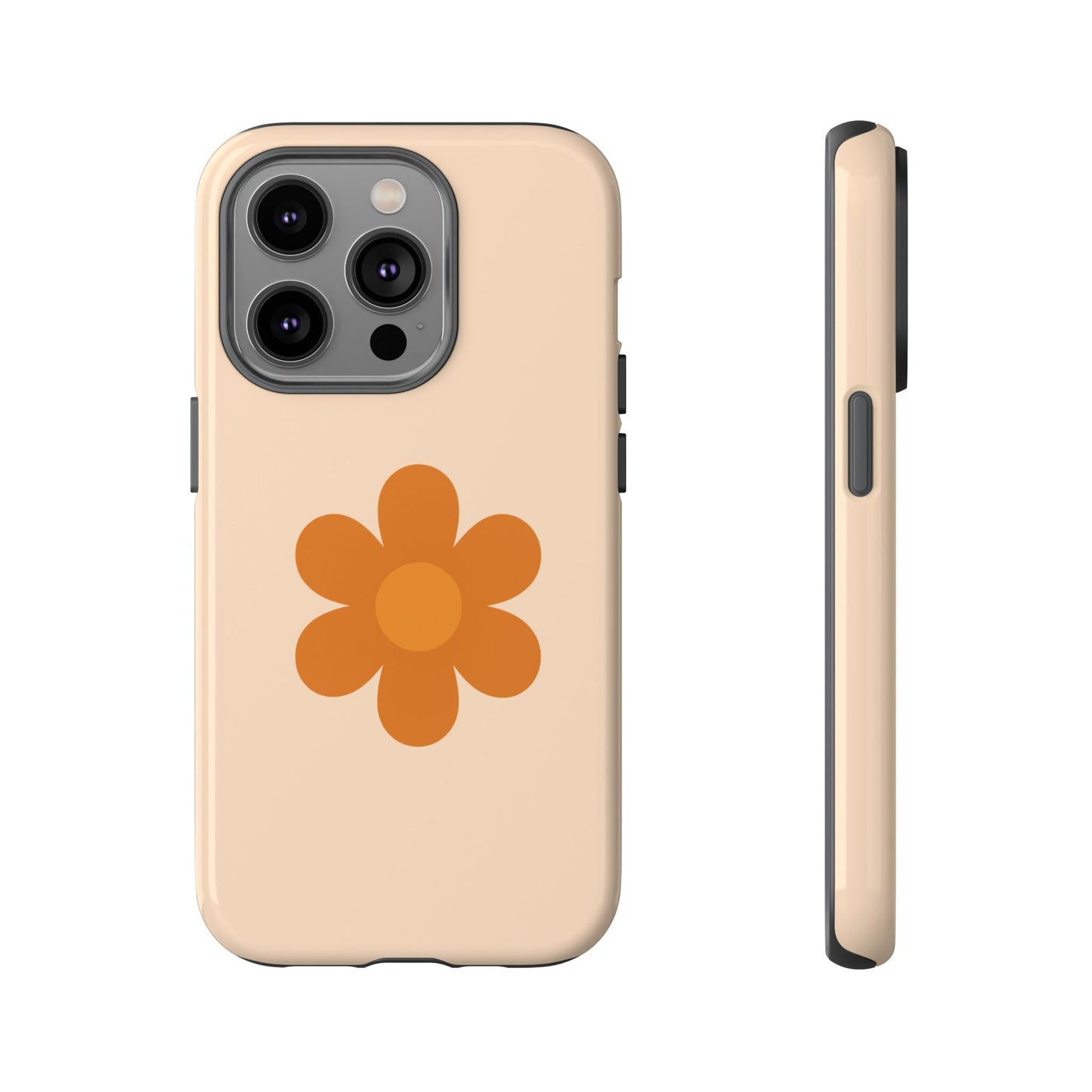 Stylish Flower Phone Case, Floral Tough Case, Trendy Mobile Cover, Cute Gift for Friends, Birthday, Everyday Use
