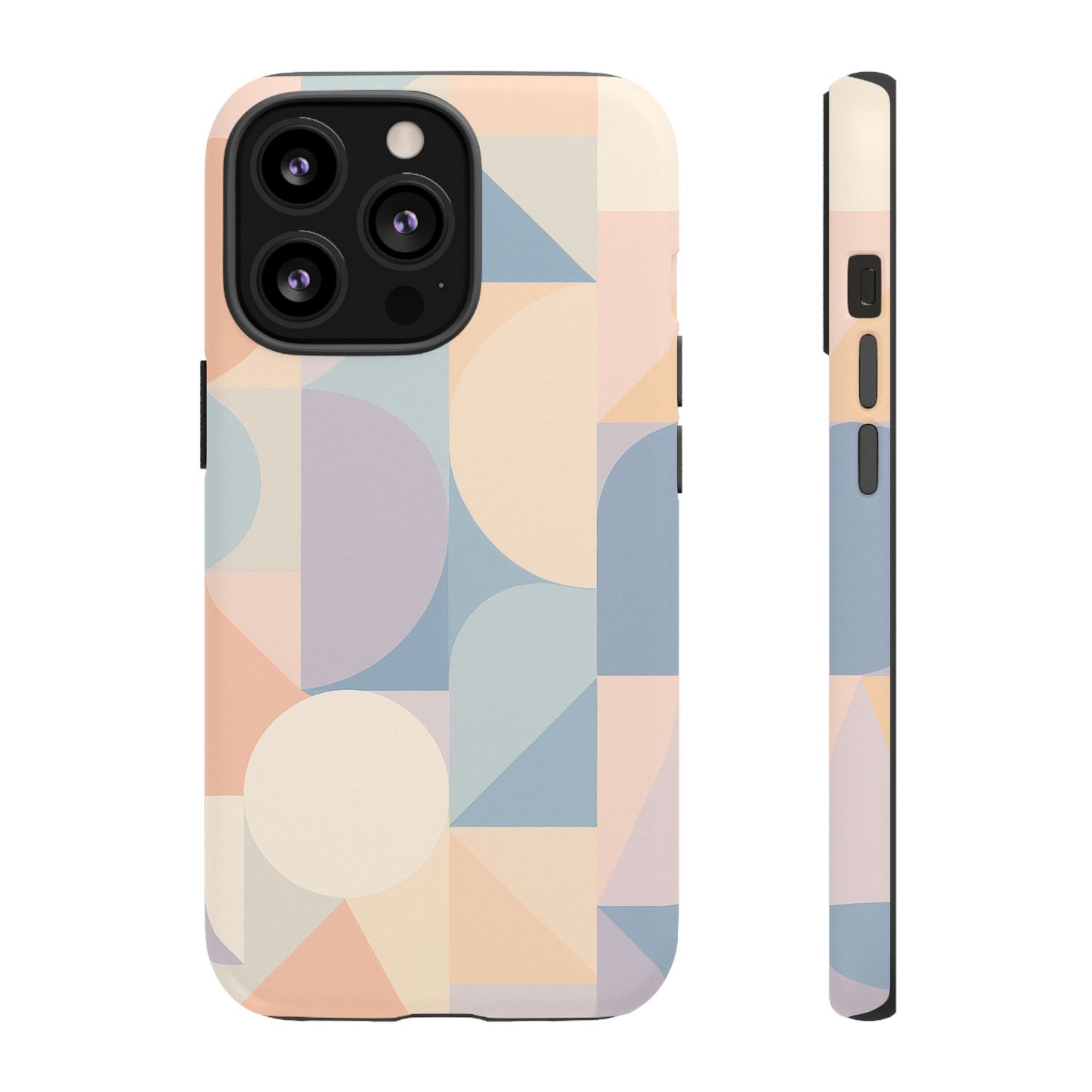 Geometric Phone Case - Stylish, Durable, Protective Cover for Everyday Use, Gift for Her, Trendy Design, Birthday, Back to School