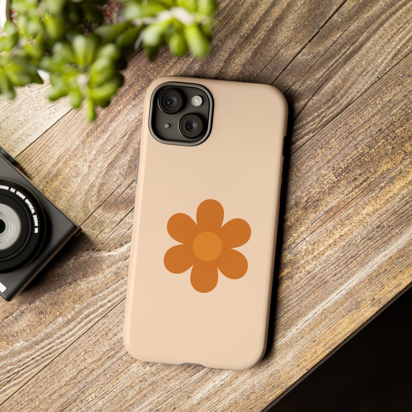 Stylish Flower Phone Case, Floral Tough Case, Trendy Mobile Cover, Cute Gift for Friends, Birthday, Everyday Use