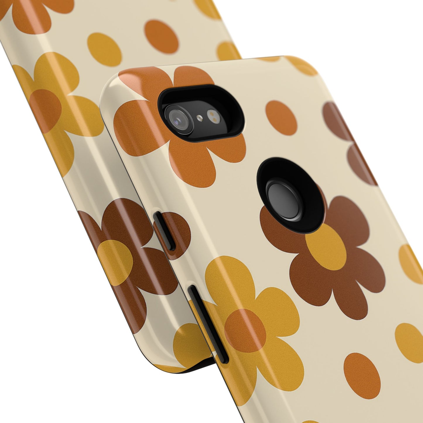 Flower Pattern Phone Case, Cute Phone Cover, Floral Design, Tough Phone Accessories, Gifts for Her, Boho Style Case