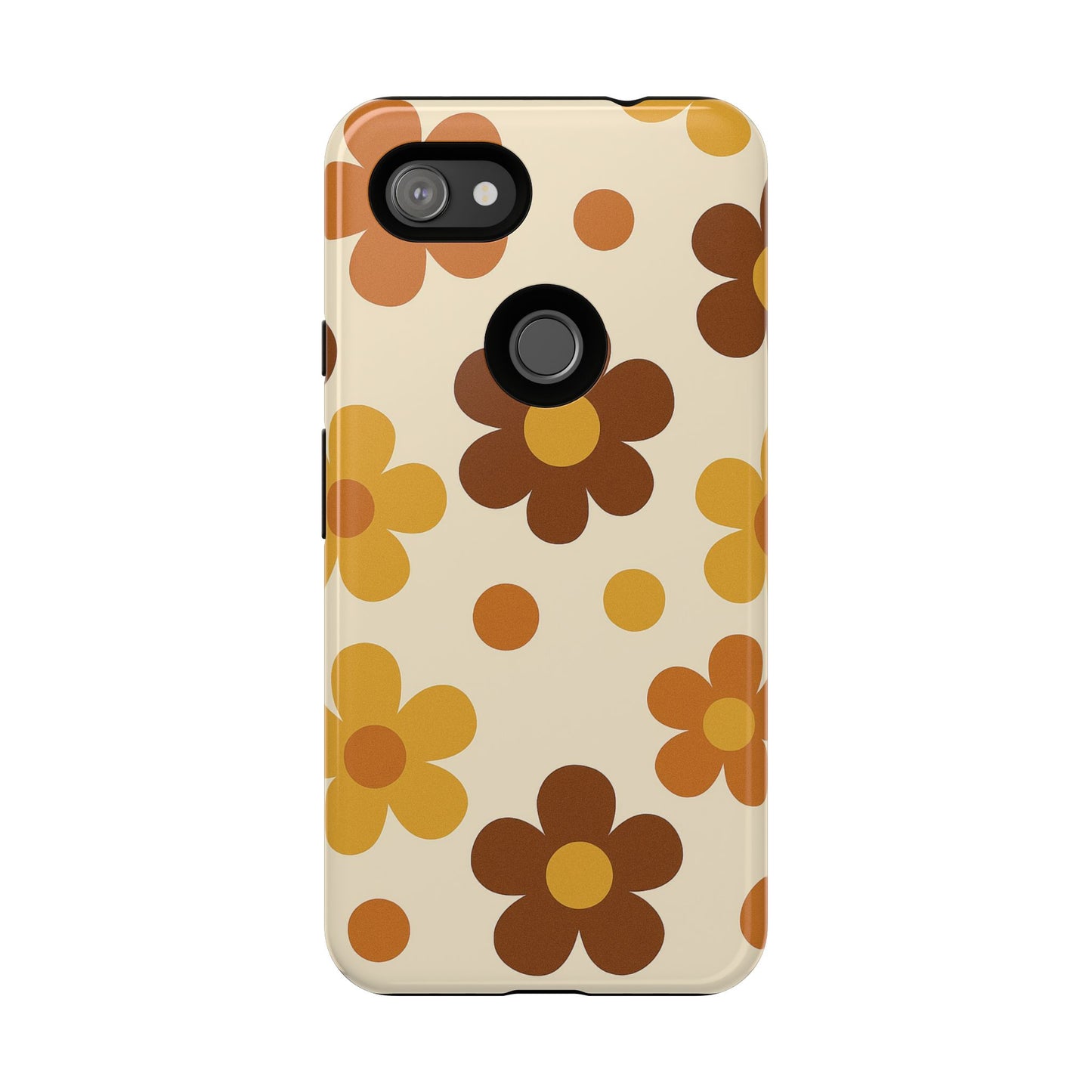 Flower Pattern Phone Case, Cute Phone Cover, Floral Design, Tough Phone Accessories, Gifts for Her, Boho Style Case