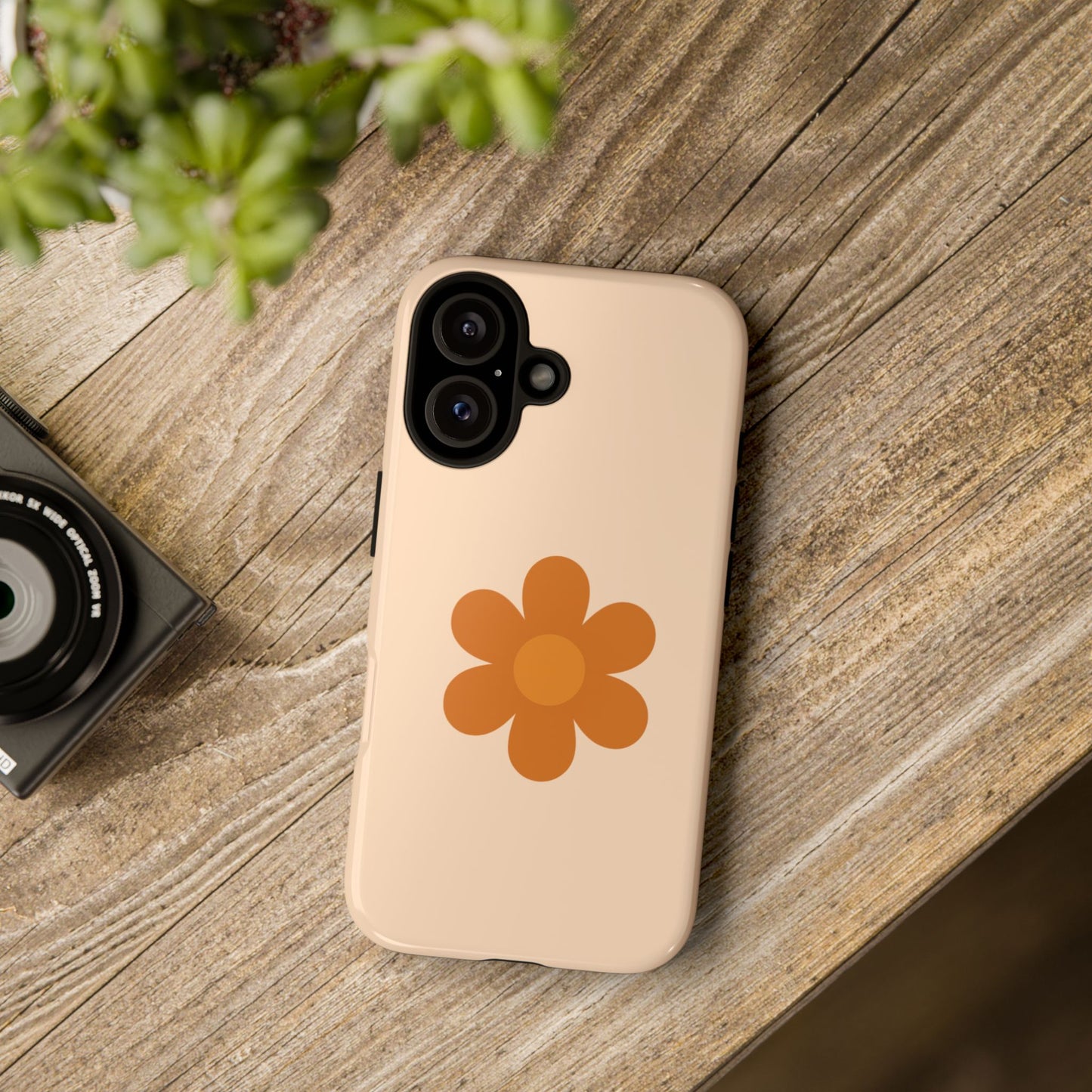 Stylish Flower Phone Case, Floral Tough Case, Trendy Mobile Cover, Cute Gift for Friends, Birthday, Everyday Use