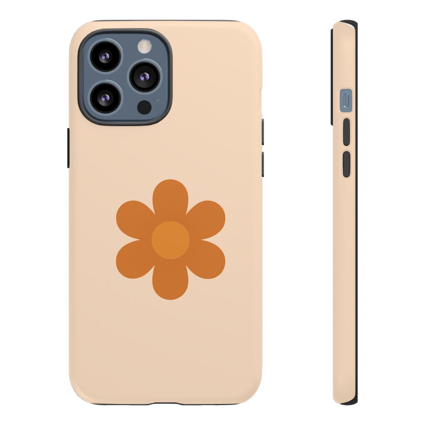 Stylish Flower Phone Case, Floral Tough Case, Trendy Mobile Cover, Cute Gift for Friends, Birthday, Everyday Use