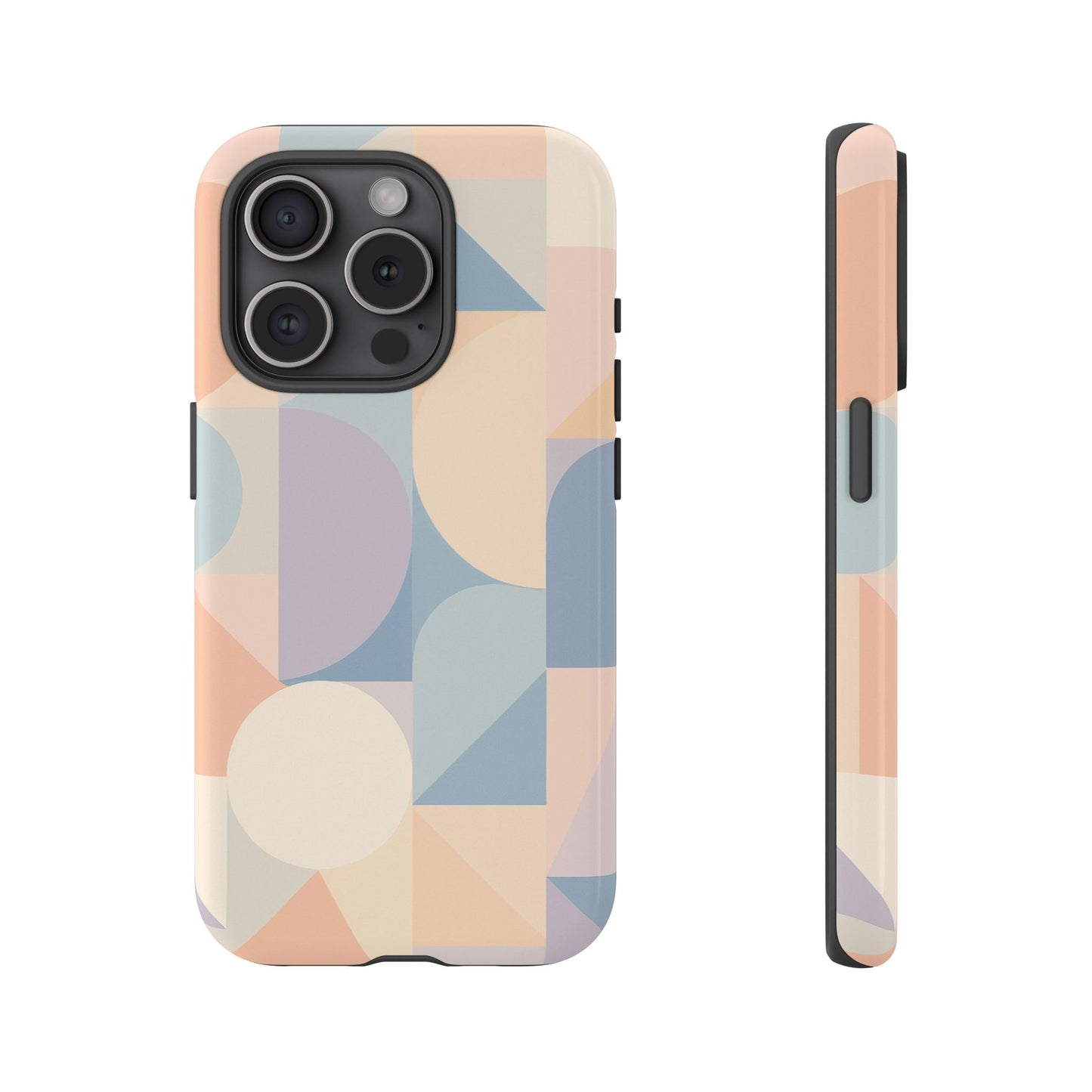 Geometric Phone Case - Stylish, Durable, Protective Cover for Everyday Use, Gift for Her, Trendy Design, Birthday, Back to School