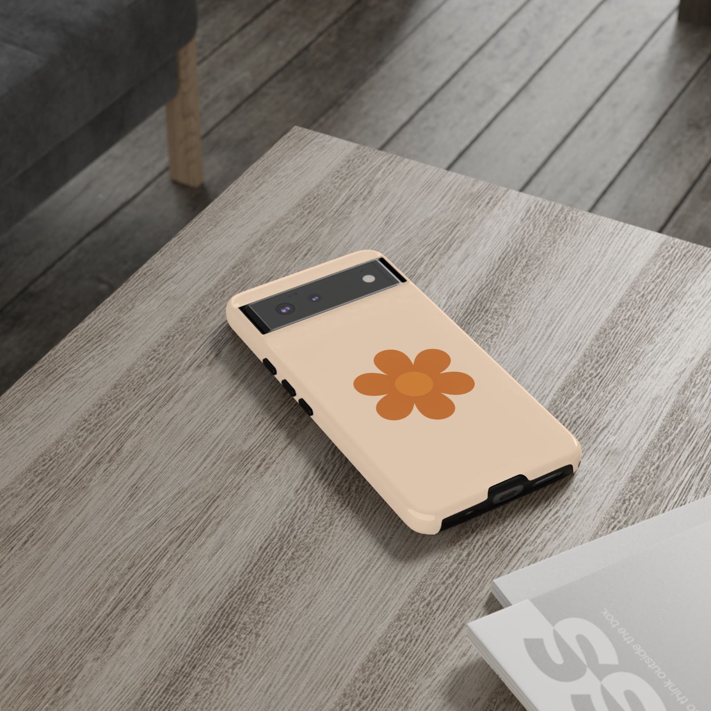 Stylish Flower Phone Case, Floral Tough Case, Trendy Mobile Cover, Cute Gift for Friends, Birthday, Everyday Use