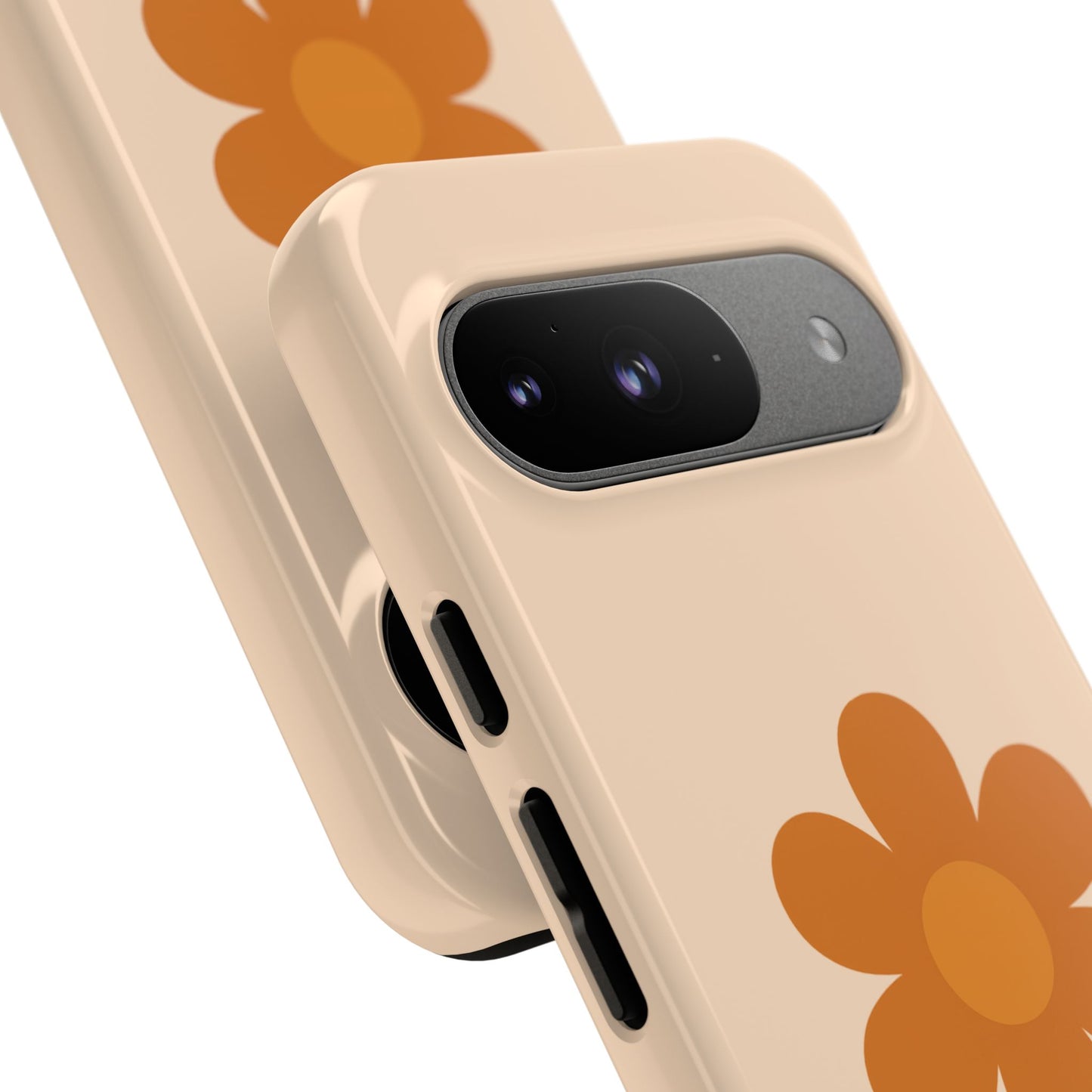 Stylish Flower Phone Case, Floral Tough Case, Trendy Mobile Cover, Cute Gift for Friends, Birthday, Everyday Use