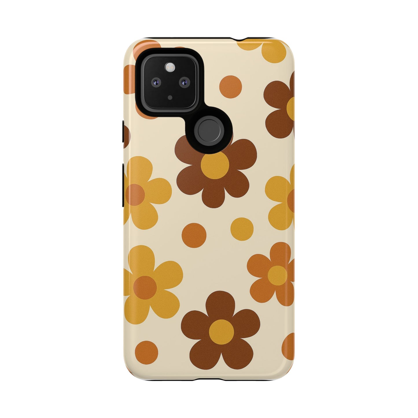 Flower Pattern Phone Case, Cute Phone Cover, Floral Design, Tough Phone Accessories, Gifts for Her, Boho Style Case