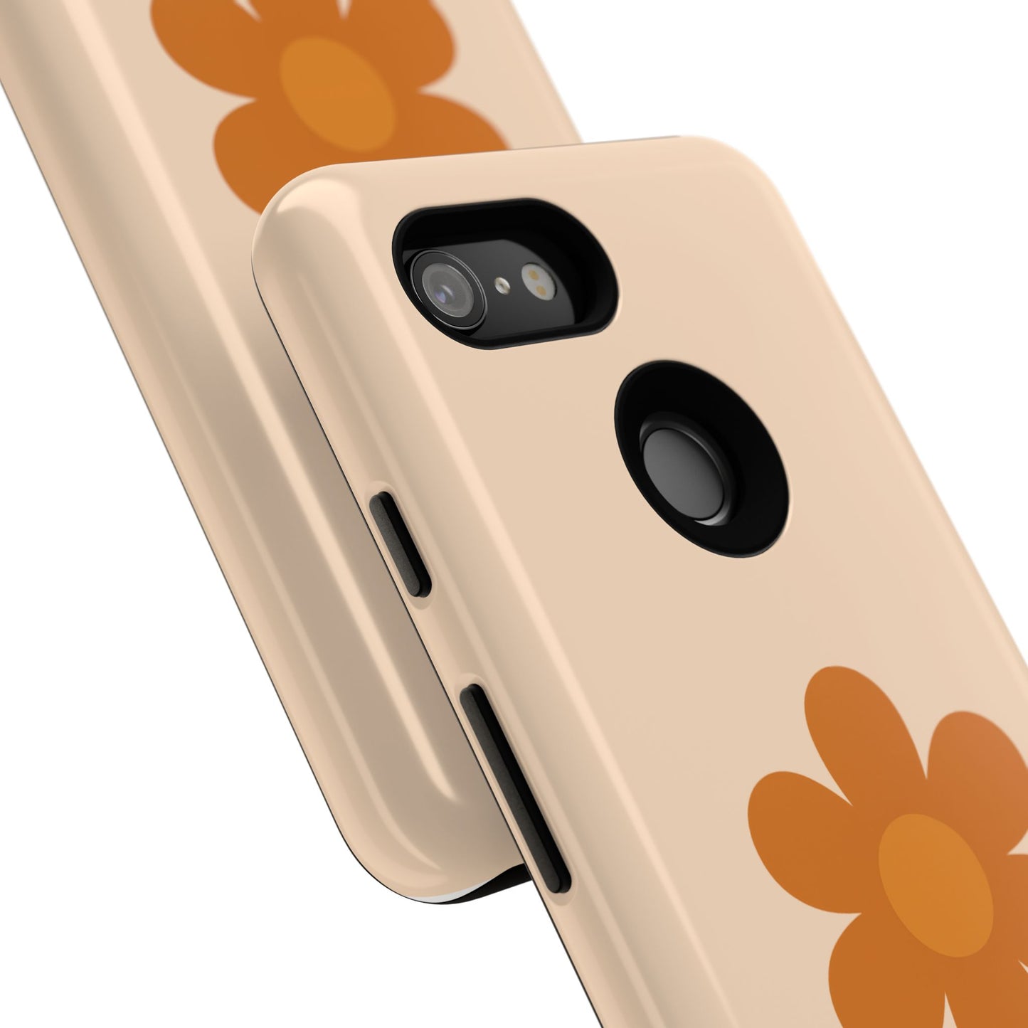 Stylish Flower Phone Case, Floral Tough Case, Trendy Mobile Cover, Cute Gift for Friends, Birthday, Everyday Use