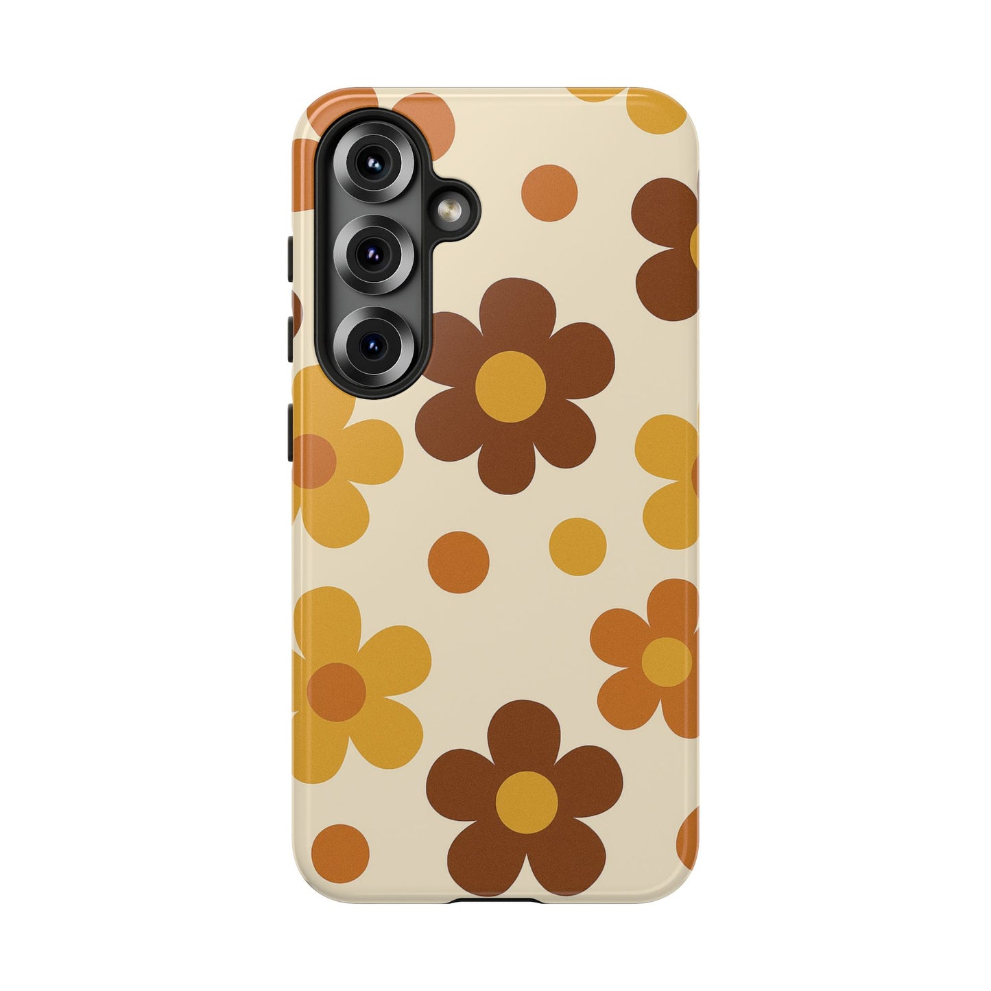Flower Pattern Phone Case, Cute Phone Cover, Floral Design, Tough Phone Accessories, Gifts for Her, Boho Style Case