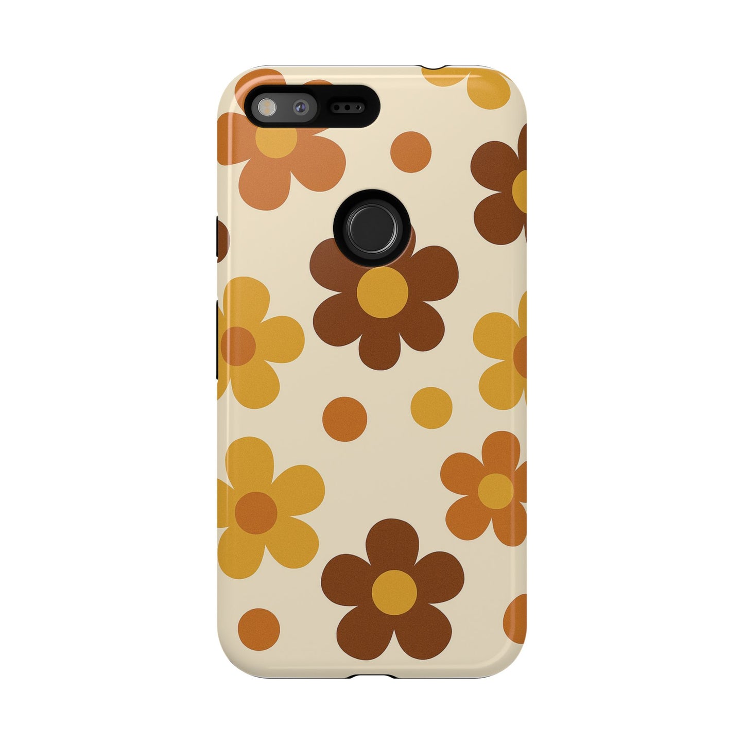 Flower Pattern Phone Case, Cute Phone Cover, Floral Design, Tough Phone Accessories, Gifts for Her, Boho Style Case