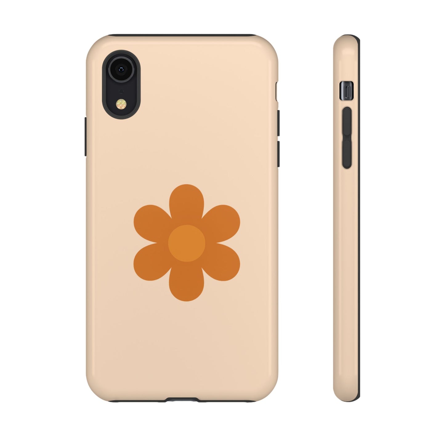 Stylish Flower Phone Case, Floral Tough Case, Trendy Mobile Cover, Cute Gift for Friends, Birthday, Everyday Use