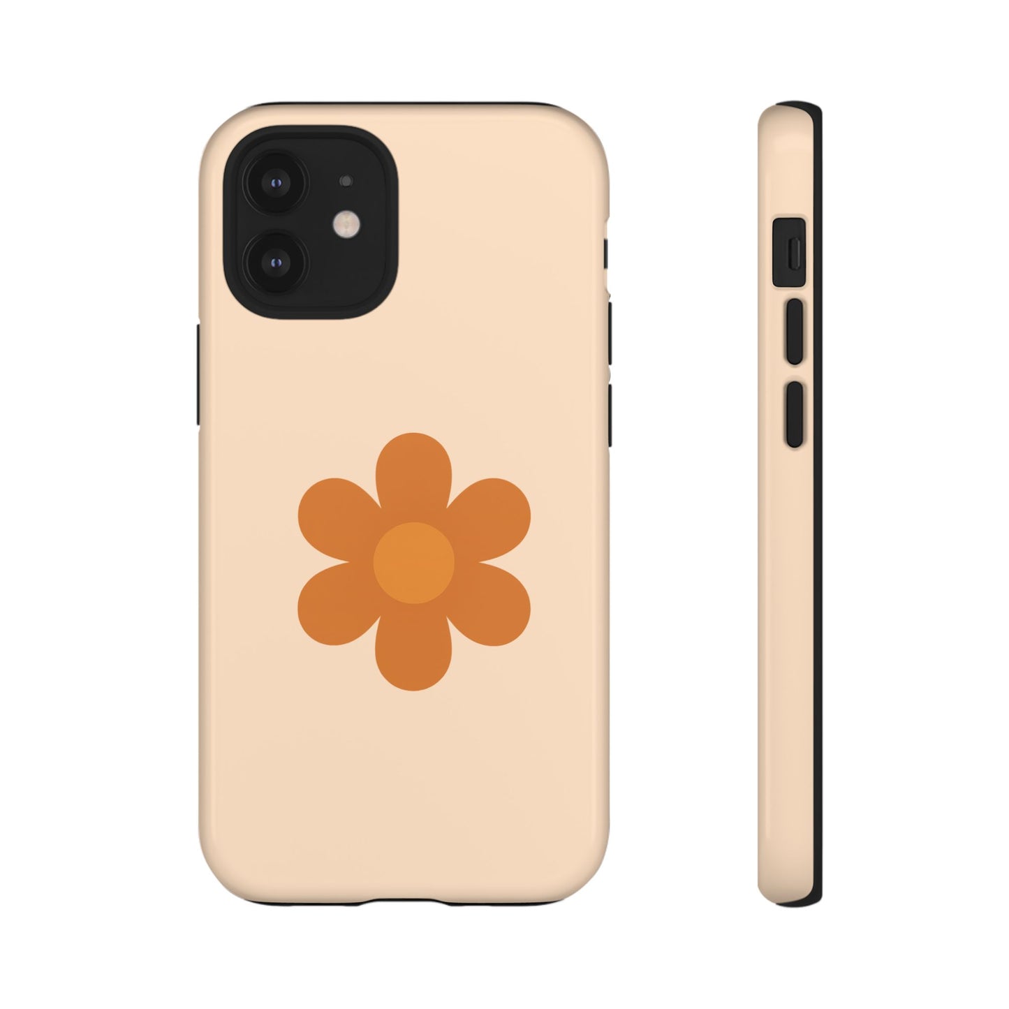 Stylish Flower Phone Case, Floral Tough Case, Trendy Mobile Cover, Cute Gift for Friends, Birthday, Everyday Use
