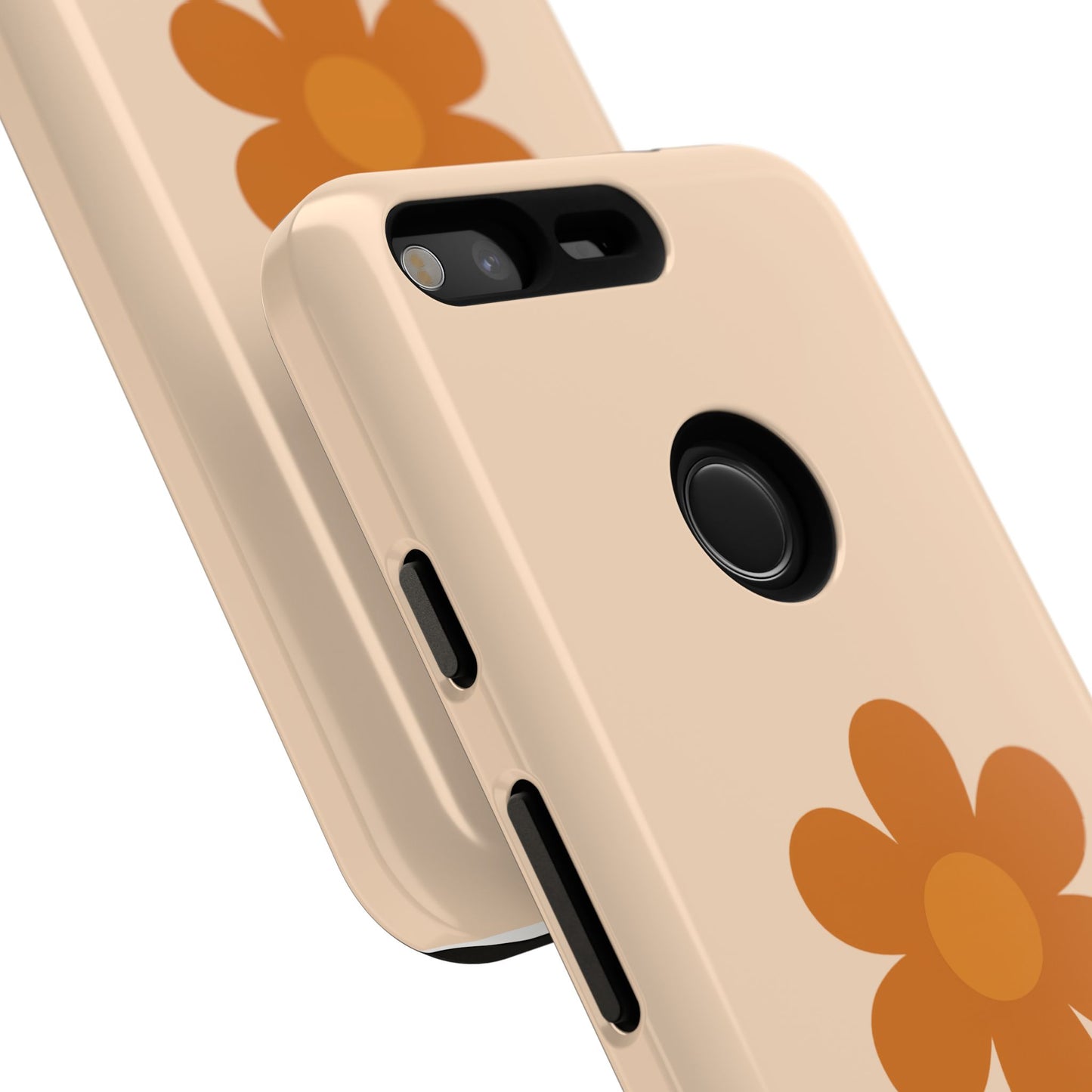 Stylish Flower Phone Case, Floral Tough Case, Trendy Mobile Cover, Cute Gift for Friends, Birthday, Everyday Use