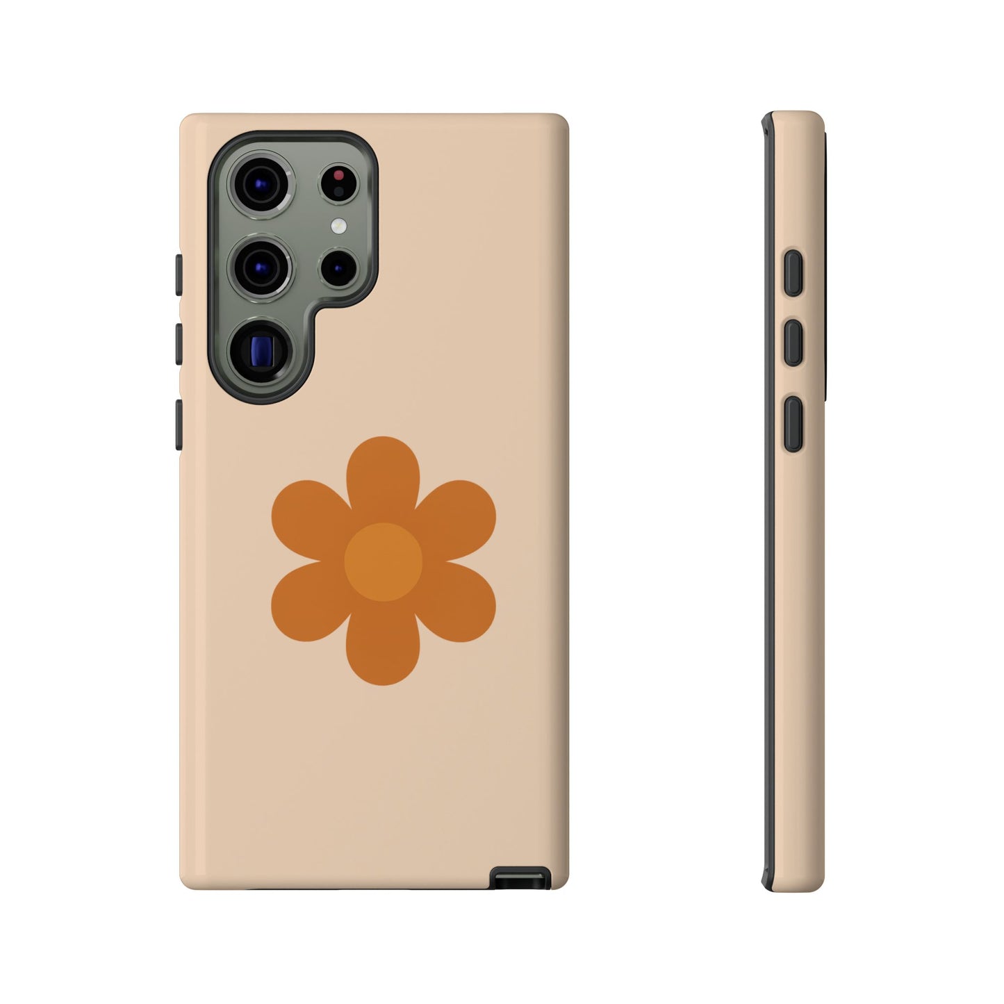 Stylish Flower Phone Case, Floral Tough Case, Trendy Mobile Cover, Cute Gift for Friends, Birthday, Everyday Use