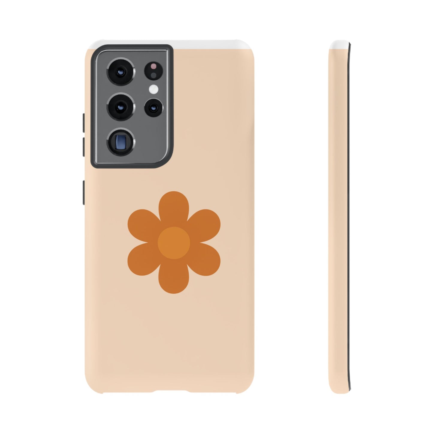 Stylish Flower Phone Case, Floral Tough Case, Trendy Mobile Cover, Cute Gift for Friends, Birthday, Everyday Use