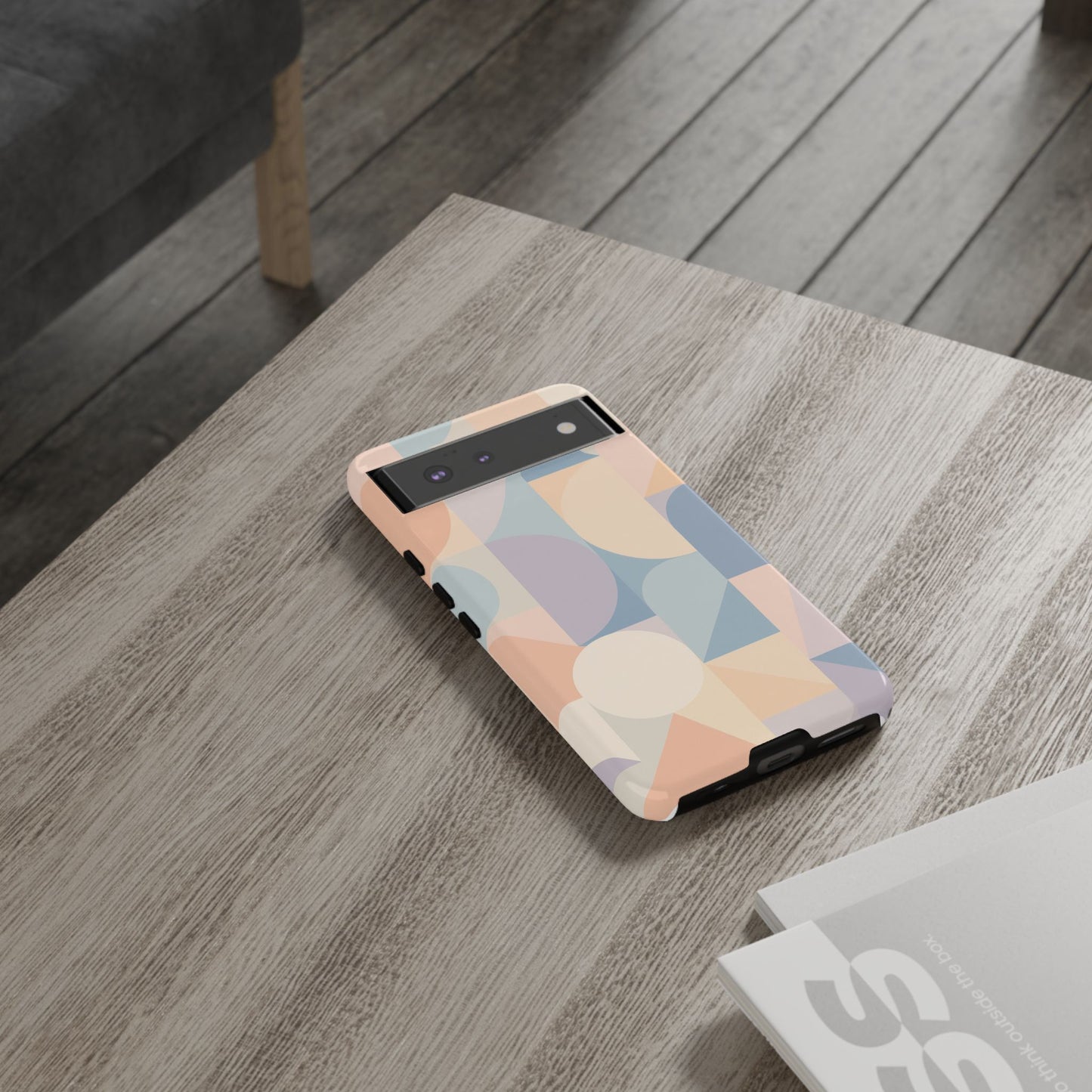 Geometric Phone Case - Stylish, Durable, Protective Cover for Everyday Use, Gift for Her, Trendy Design, Birthday, Back to School