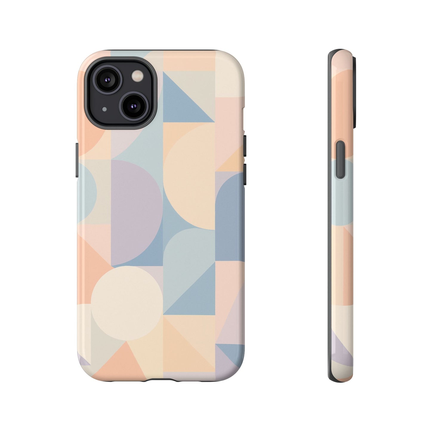 Geometric Phone Case - Stylish, Durable, Protective Cover for Everyday Use, Gift for Her, Trendy Design, Birthday, Back to School