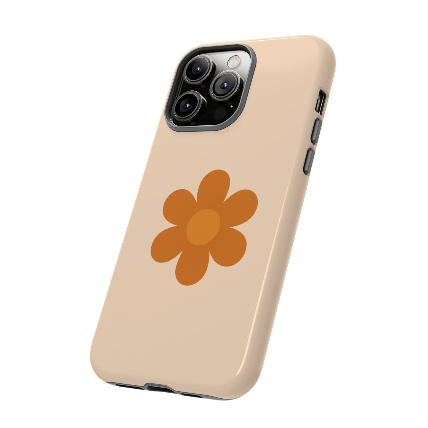 Stylish Flower Phone Case, Floral Tough Case, Trendy Mobile Cover, Cute Gift for Friends, Birthday, Everyday Use