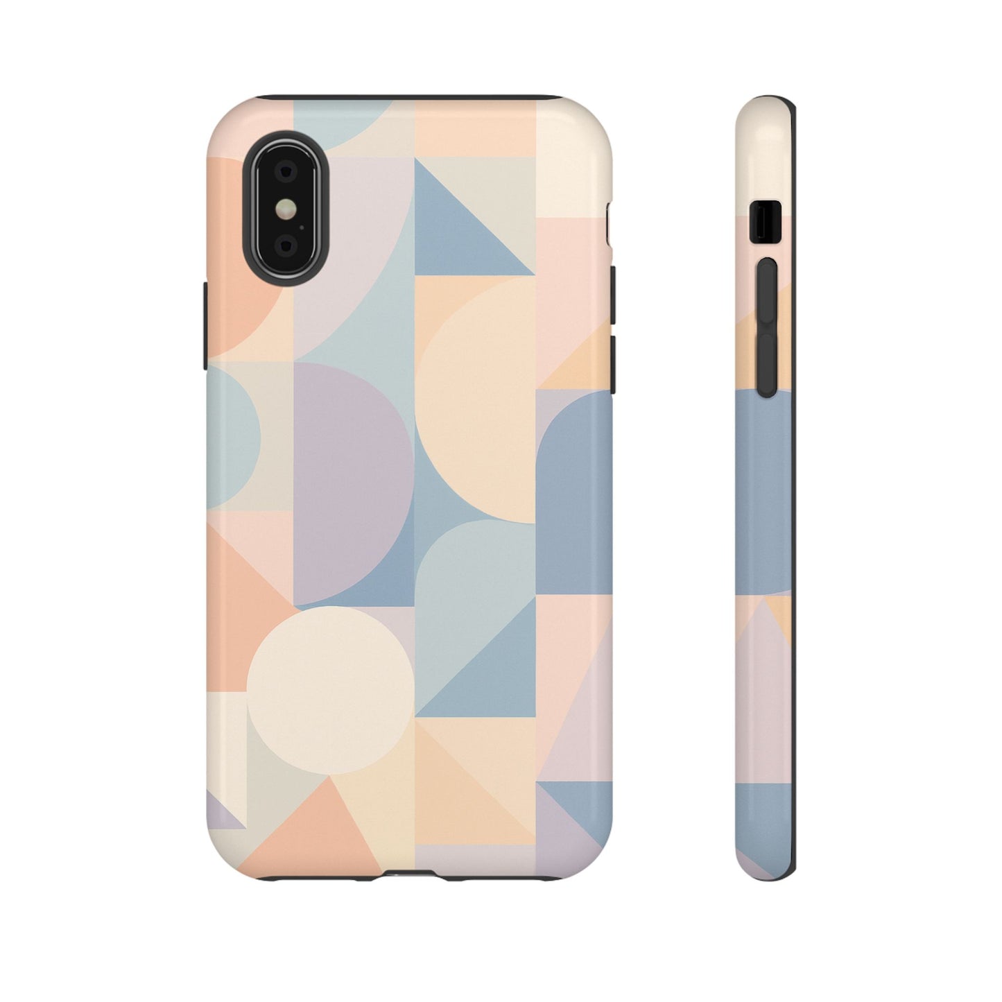 Geometric Phone Case - Stylish, Durable, Protective Cover for Everyday Use, Gift for Her, Trendy Design, Birthday, Back to School