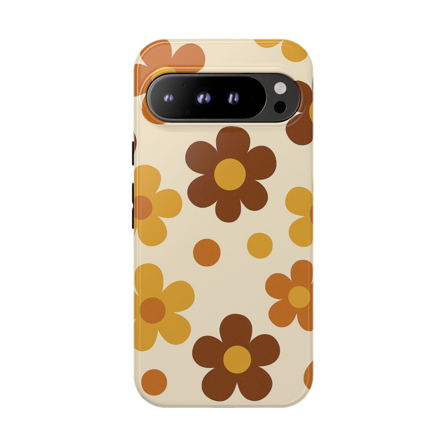 Flower Pattern Phone Case, Cute Phone Cover, Floral Design, Tough Phone Accessories, Gifts for Her, Boho Style Case