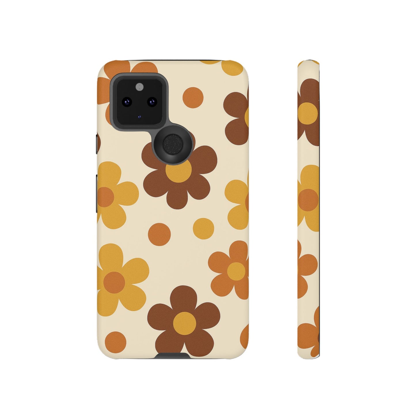 Flower Pattern Phone Case, Cute Phone Cover, Floral Design, Tough Phone Accessories, Gifts for Her, Boho Style Case