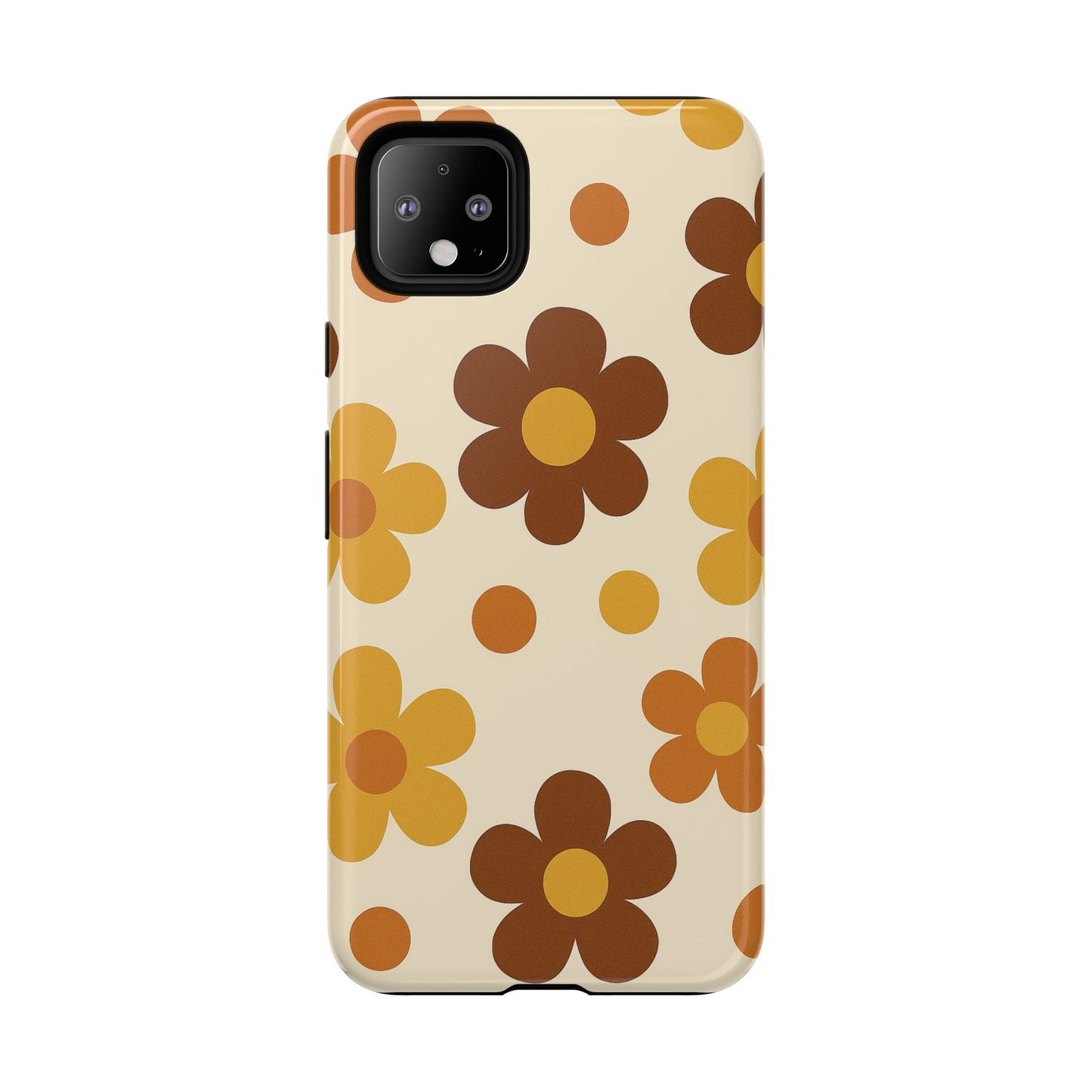 Flower Pattern Phone Case, Cute Phone Cover, Floral Design, Tough Phone Accessories, Gifts for Her, Boho Style Case