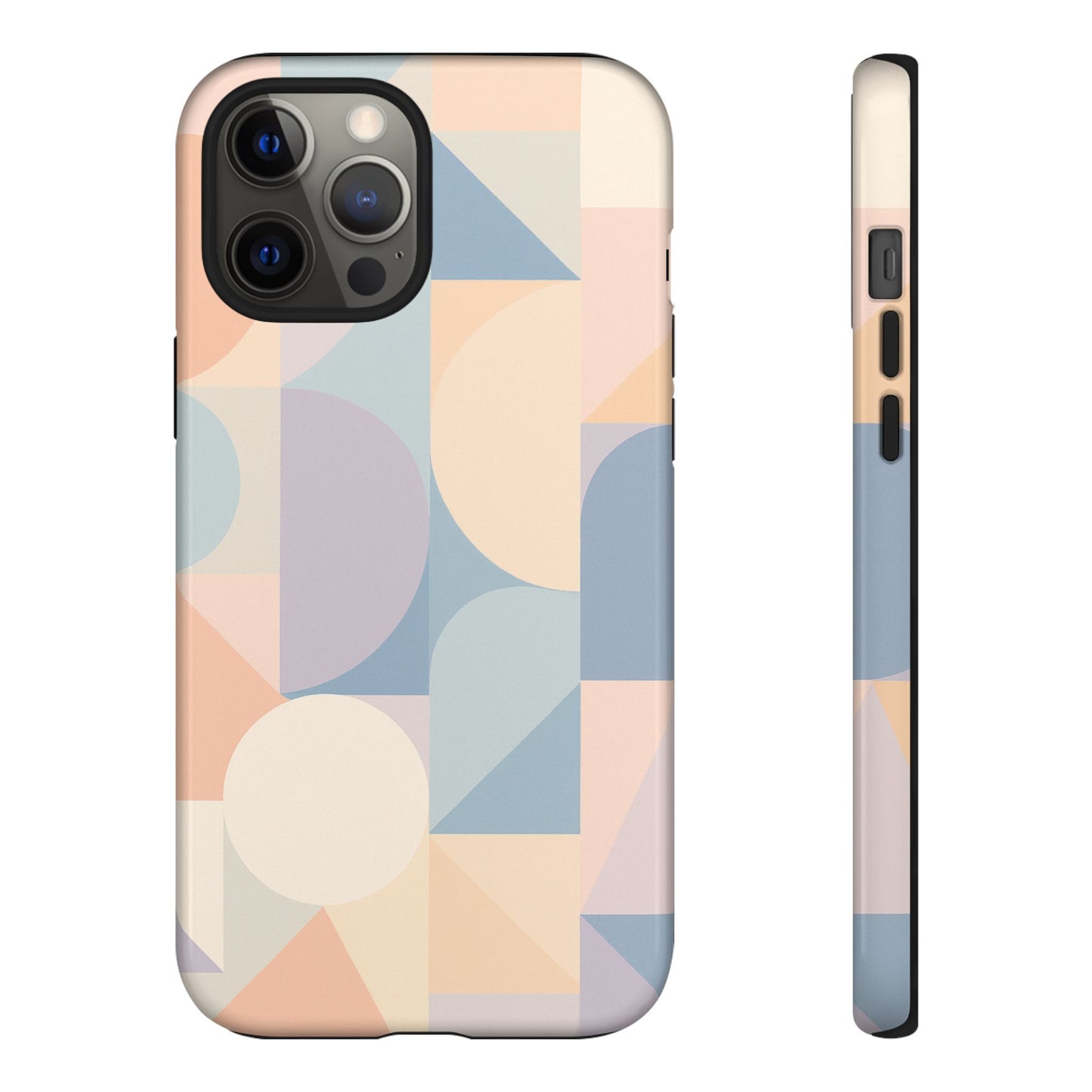 Geometric Phone Case - Stylish, Durable, Protective Cover for Everyday Use, Gift for Her, Trendy Design, Birthday, Back to School