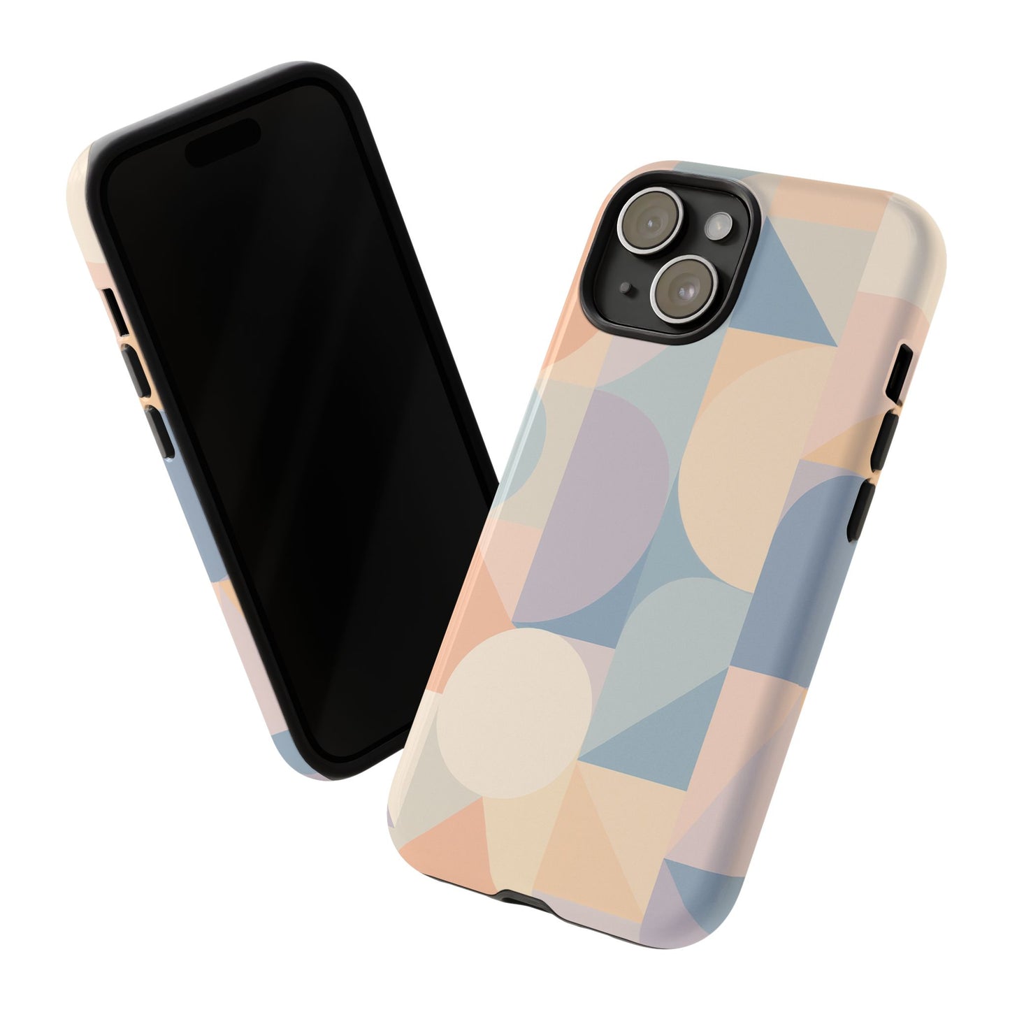 Geometric Phone Case - Stylish, Durable, Protective Cover for Everyday Use, Gift for Her, Trendy Design, Birthday, Back to School