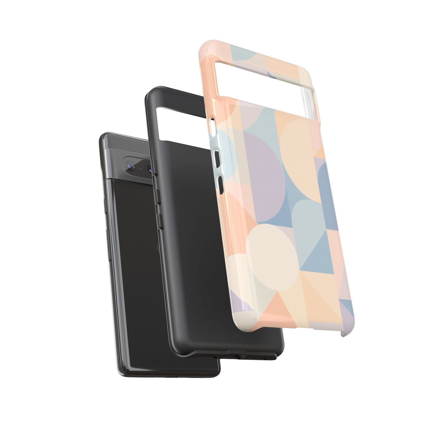 Geometric Phone Case - Stylish, Durable, Protective Cover for Everyday Use, Gift for Her, Trendy Design, Birthday, Back to School