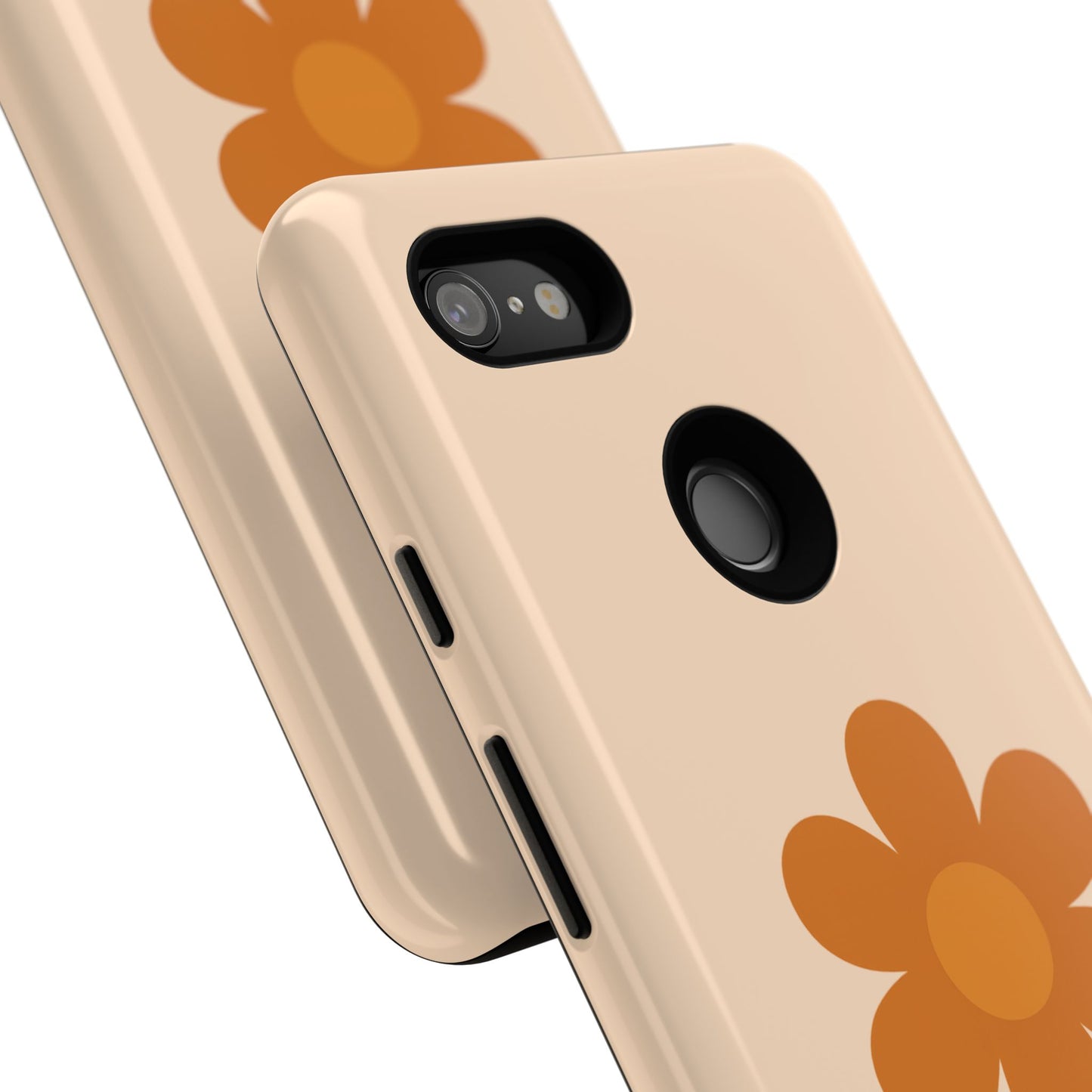 Stylish Flower Phone Case, Floral Tough Case, Trendy Mobile Cover, Cute Gift for Friends, Birthday, Everyday Use