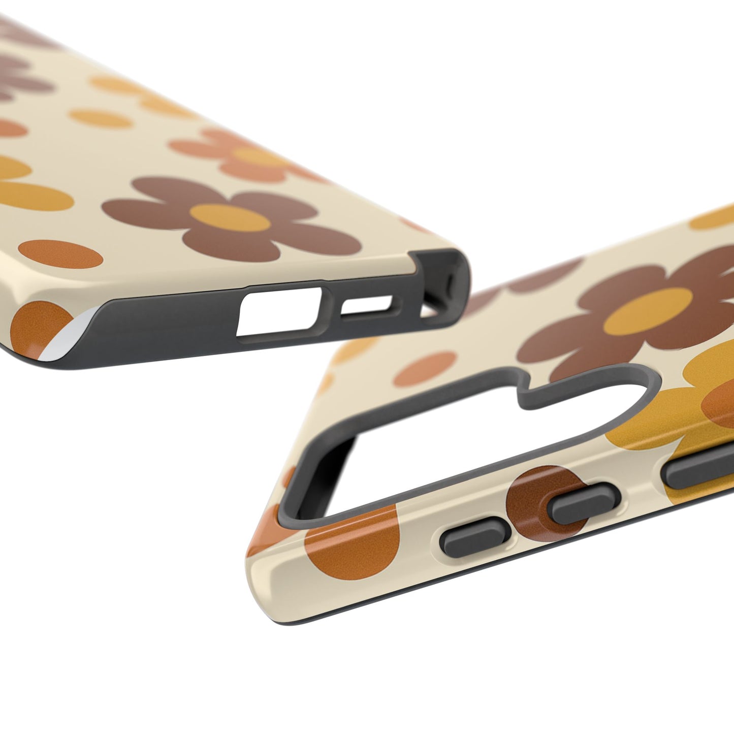 Flower Pattern Phone Case, Cute Phone Cover, Floral Design, Tough Phone Accessories, Gifts for Her, Boho Style Case