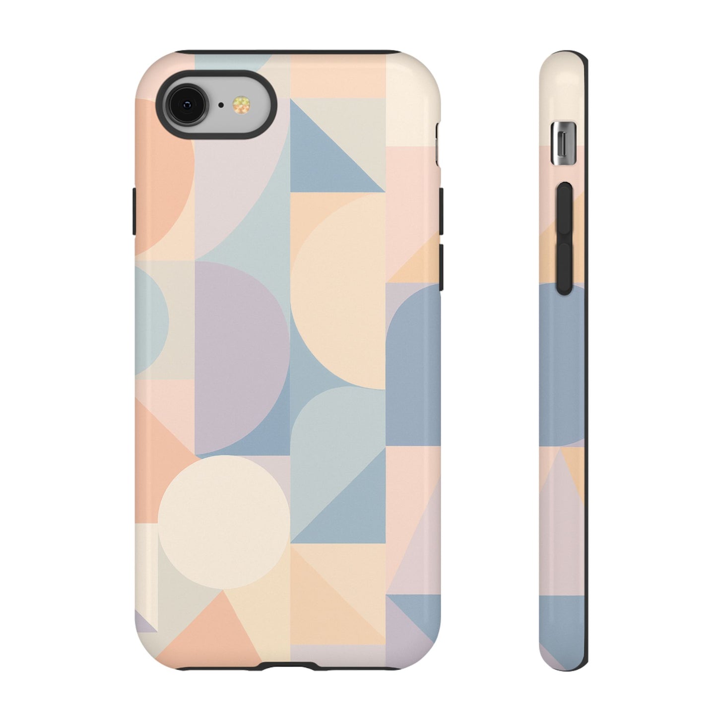 Geometric Phone Case - Stylish, Durable, Protective Cover for Everyday Use, Gift for Her, Trendy Design, Birthday, Back to School