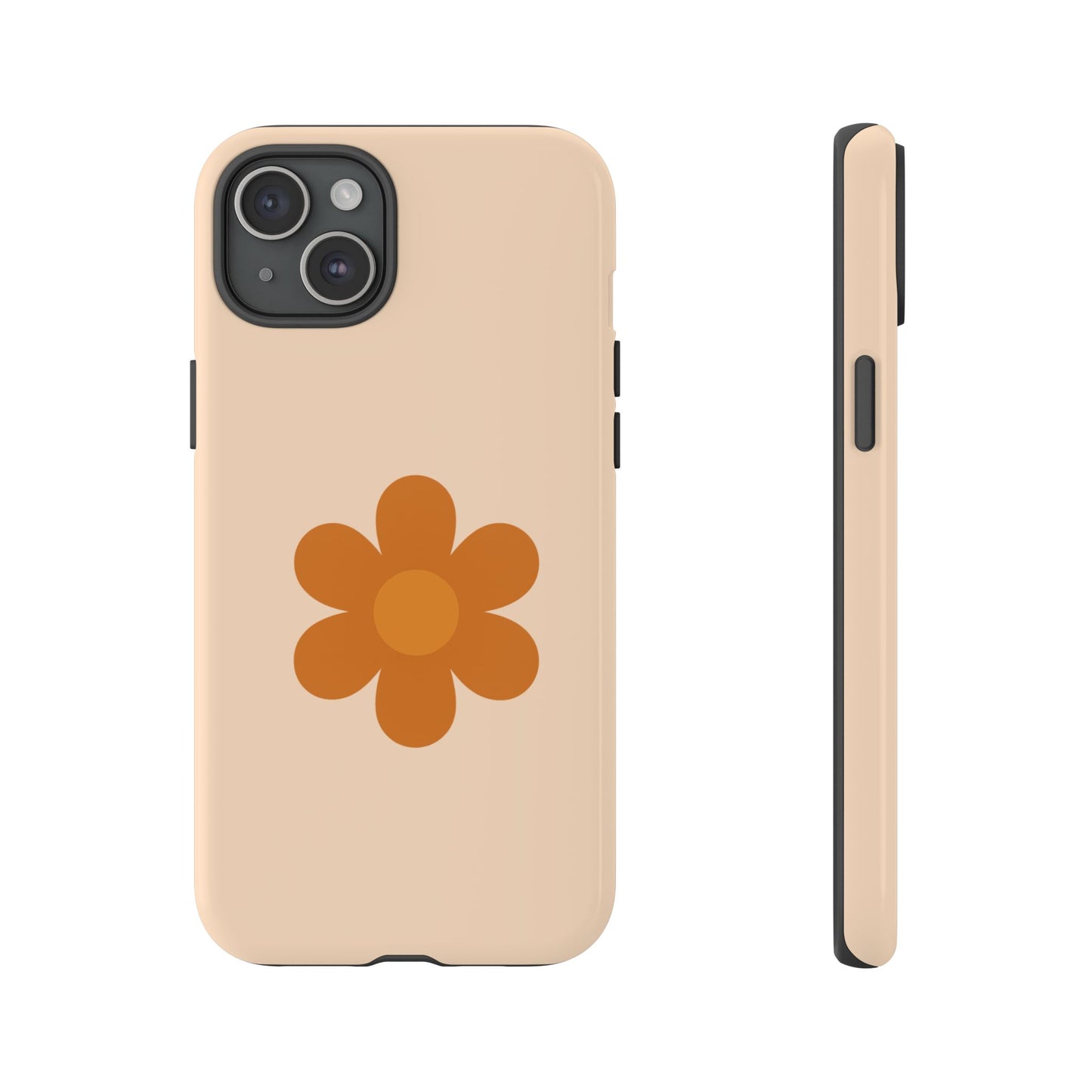 Stylish Flower Phone Case, Floral Tough Case, Trendy Mobile Cover, Cute Gift for Friends, Birthday, Everyday Use