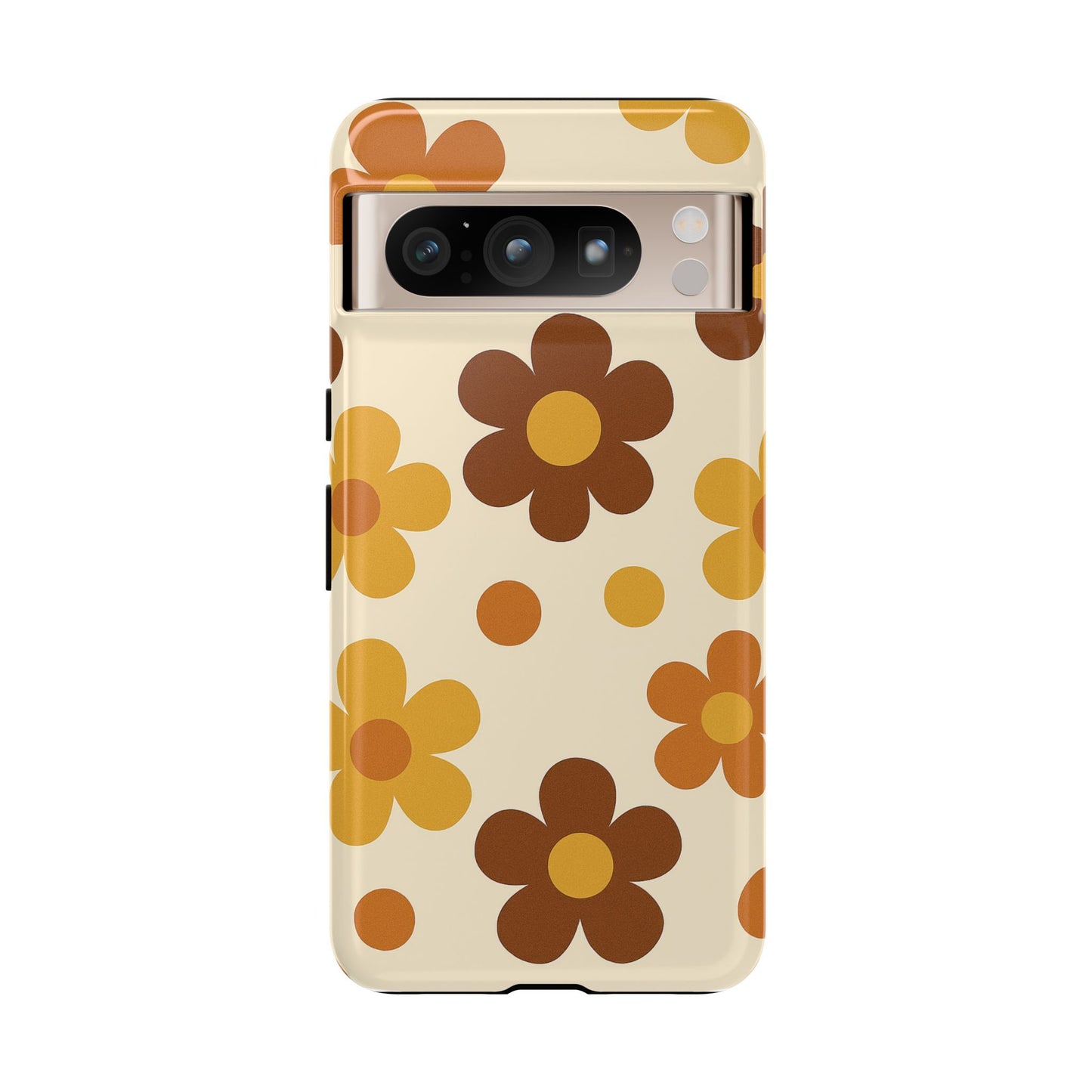Flower Pattern Phone Case, Cute Phone Cover, Floral Design, Tough Phone Accessories, Gifts for Her, Boho Style Case