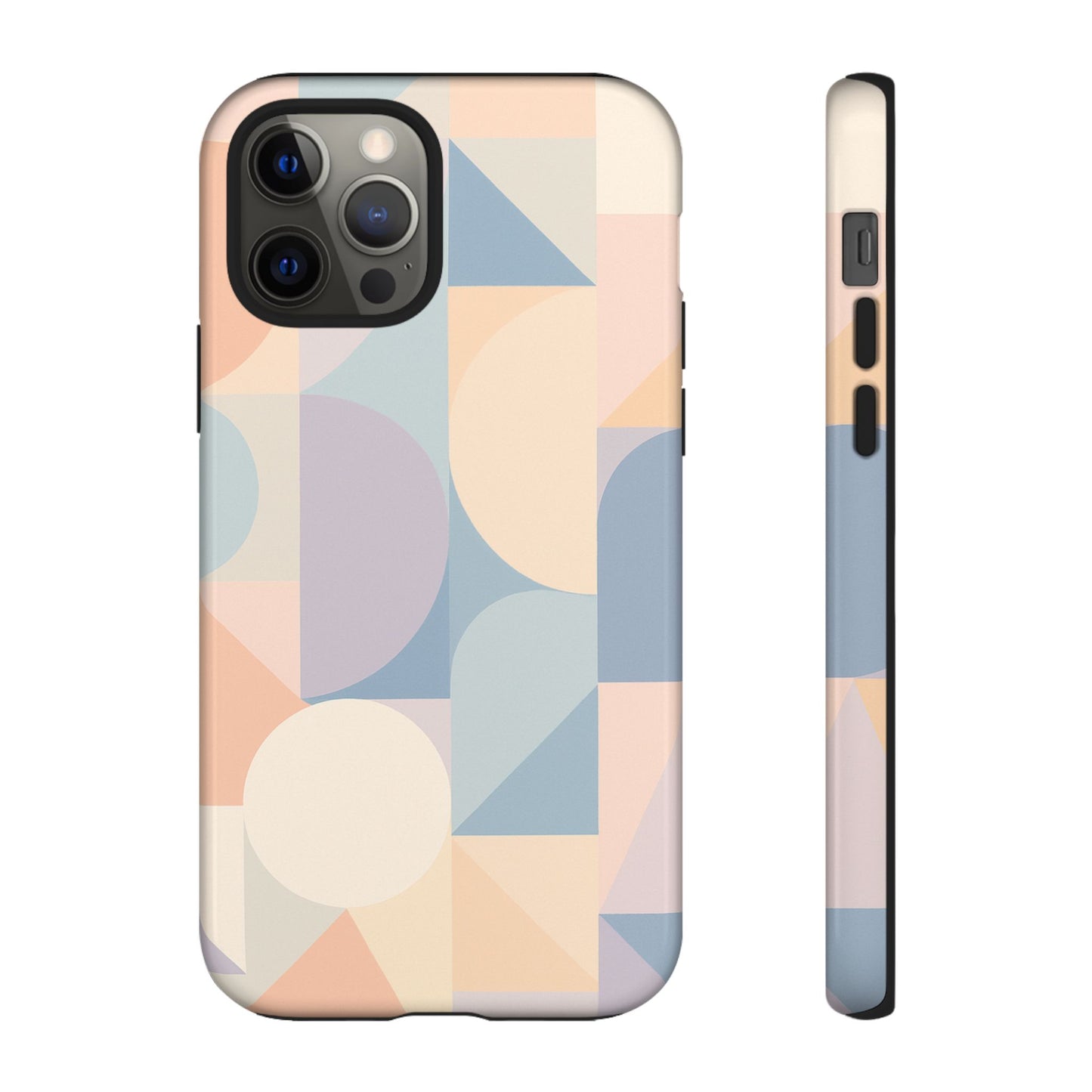 Geometric Phone Case - Stylish, Durable, Protective Cover for Everyday Use, Gift for Her, Trendy Design, Birthday, Back to School
