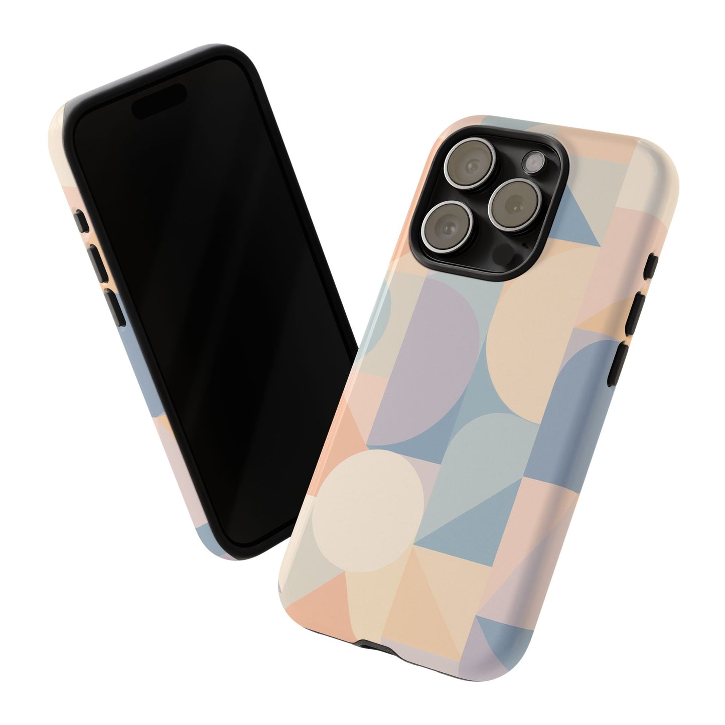 Geometric Phone Case - Stylish, Durable, Protective Cover for Everyday Use, Gift for Her, Trendy Design, Birthday, Back to School
