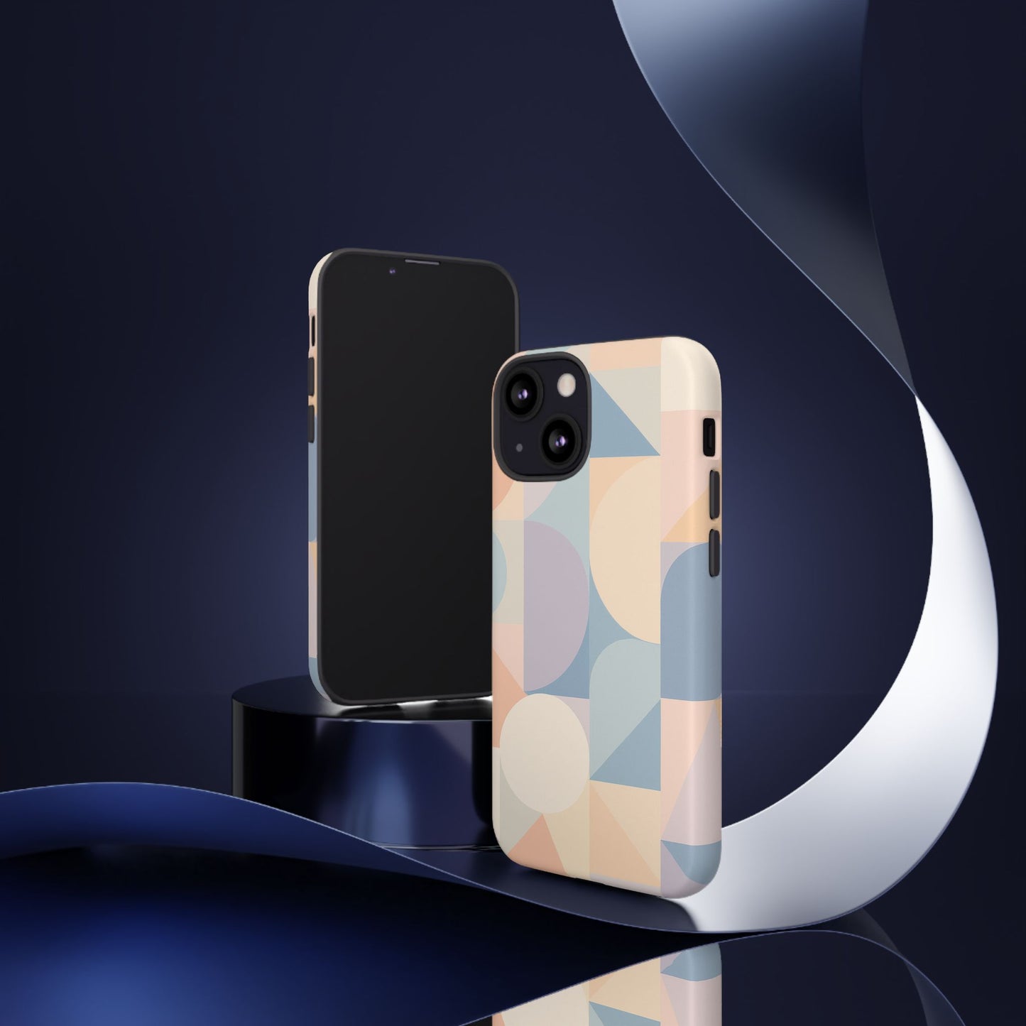 Geometric Phone Case - Stylish, Durable, Protective Cover for Everyday Use, Gift for Her, Trendy Design, Birthday, Back to School