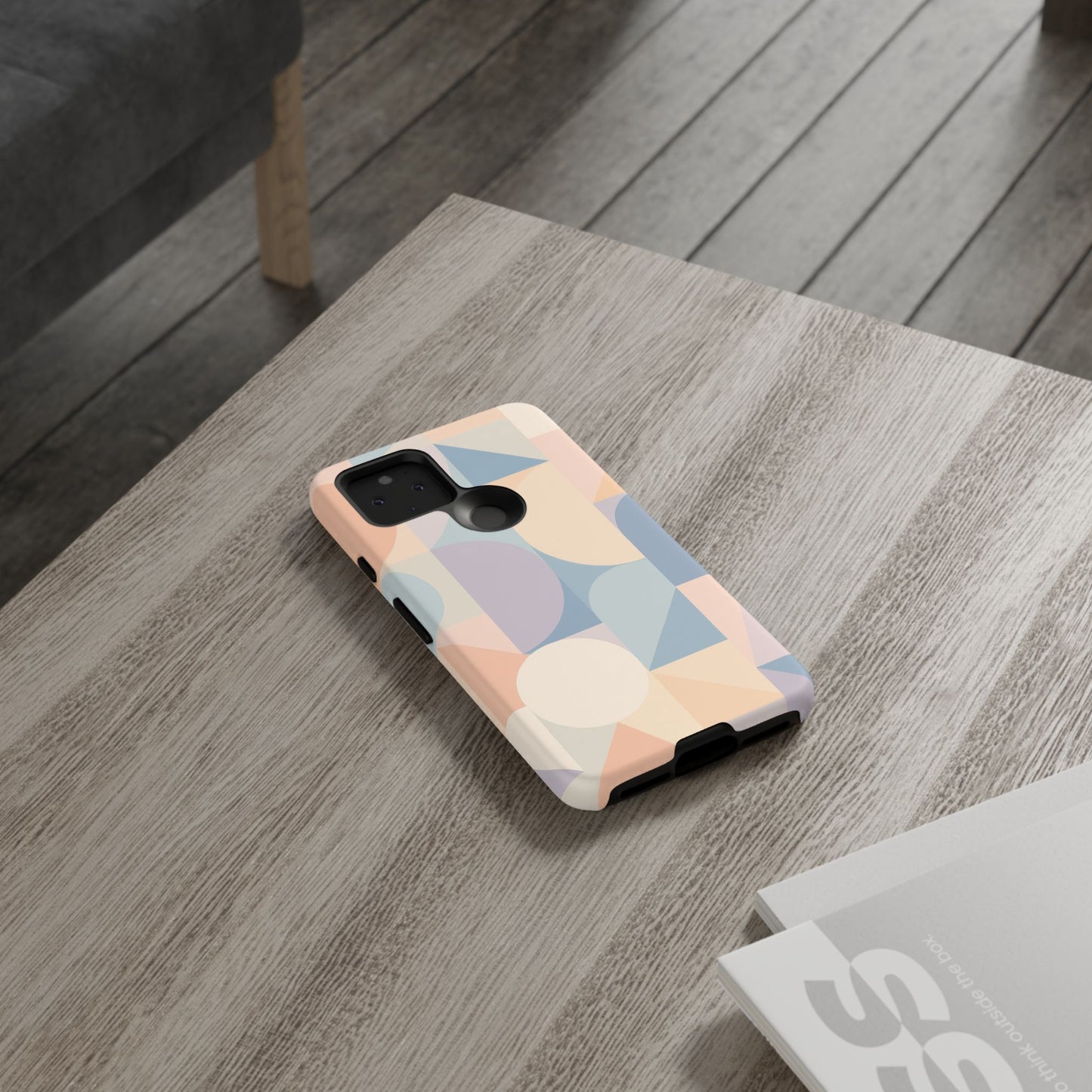 Geometric Phone Case - Stylish, Durable, Protective Cover for Everyday Use, Gift for Her, Trendy Design, Birthday, Back to School
