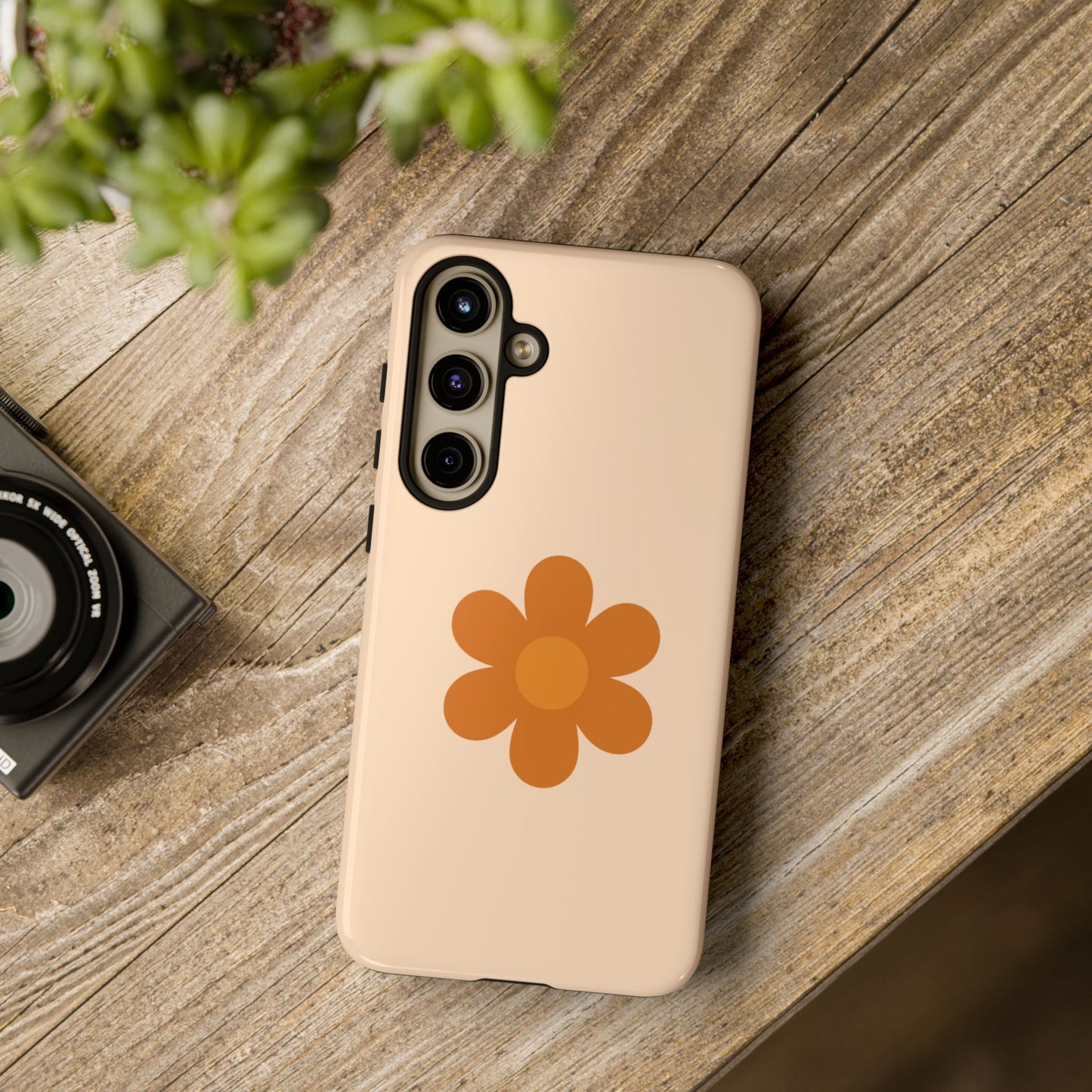 Stylish Flower Phone Case, Floral Tough Case, Trendy Mobile Cover, Cute Gift for Friends, Birthday, Everyday Use