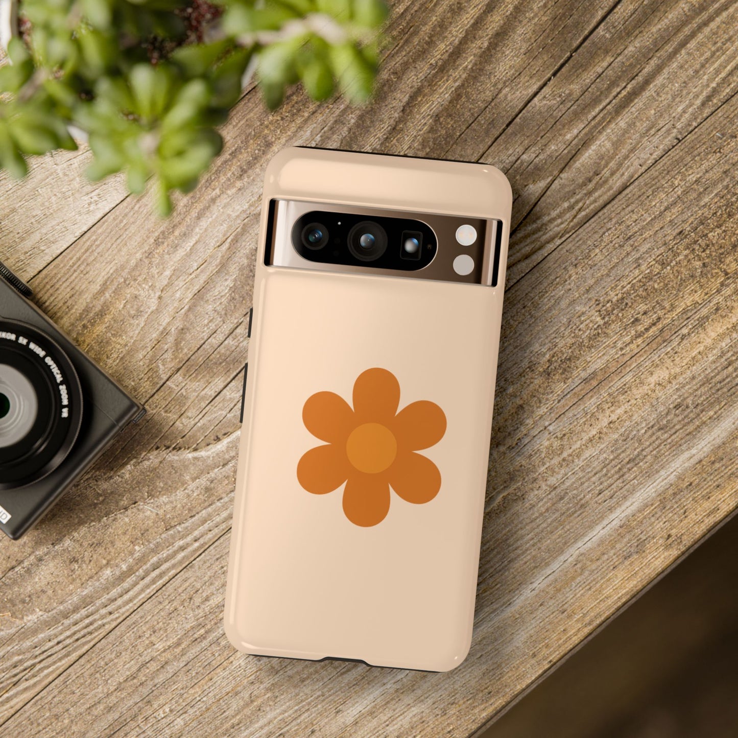 Stylish Flower Phone Case, Floral Tough Case, Trendy Mobile Cover, Cute Gift for Friends, Birthday, Everyday Use
