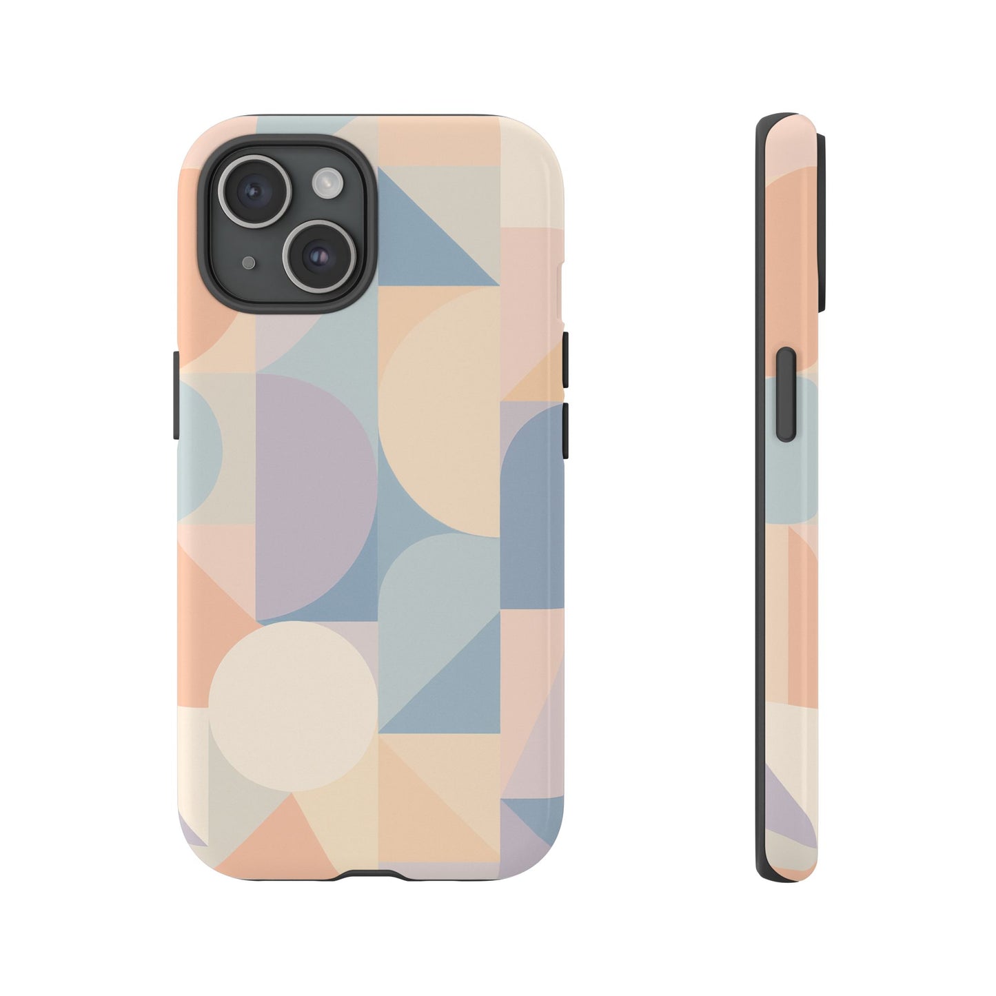 Geometric Phone Case - Stylish, Durable, Protective Cover for Everyday Use, Gift for Her, Trendy Design, Birthday, Back to School