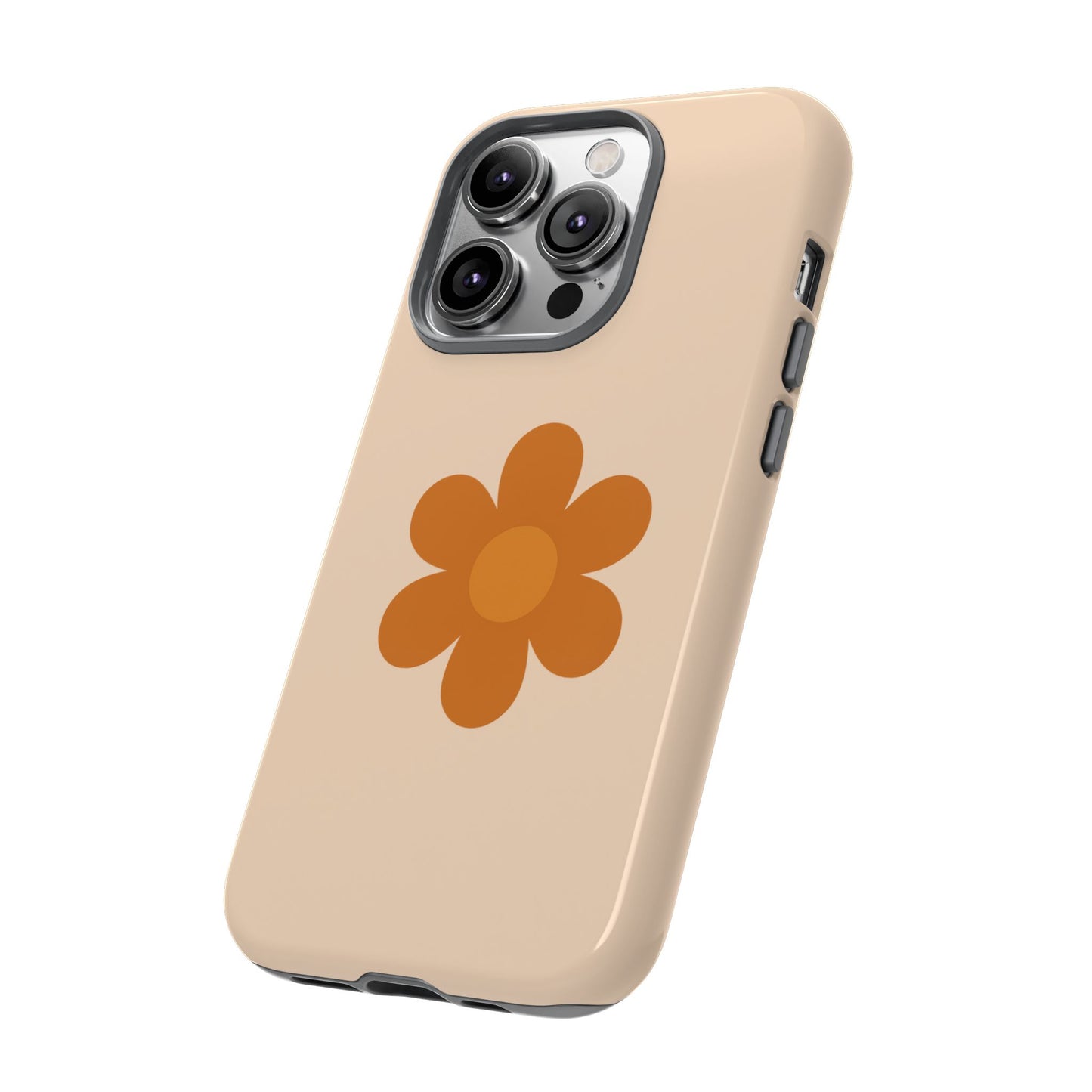 Stylish Flower Phone Case, Floral Tough Case, Trendy Mobile Cover, Cute Gift for Friends, Birthday, Everyday Use