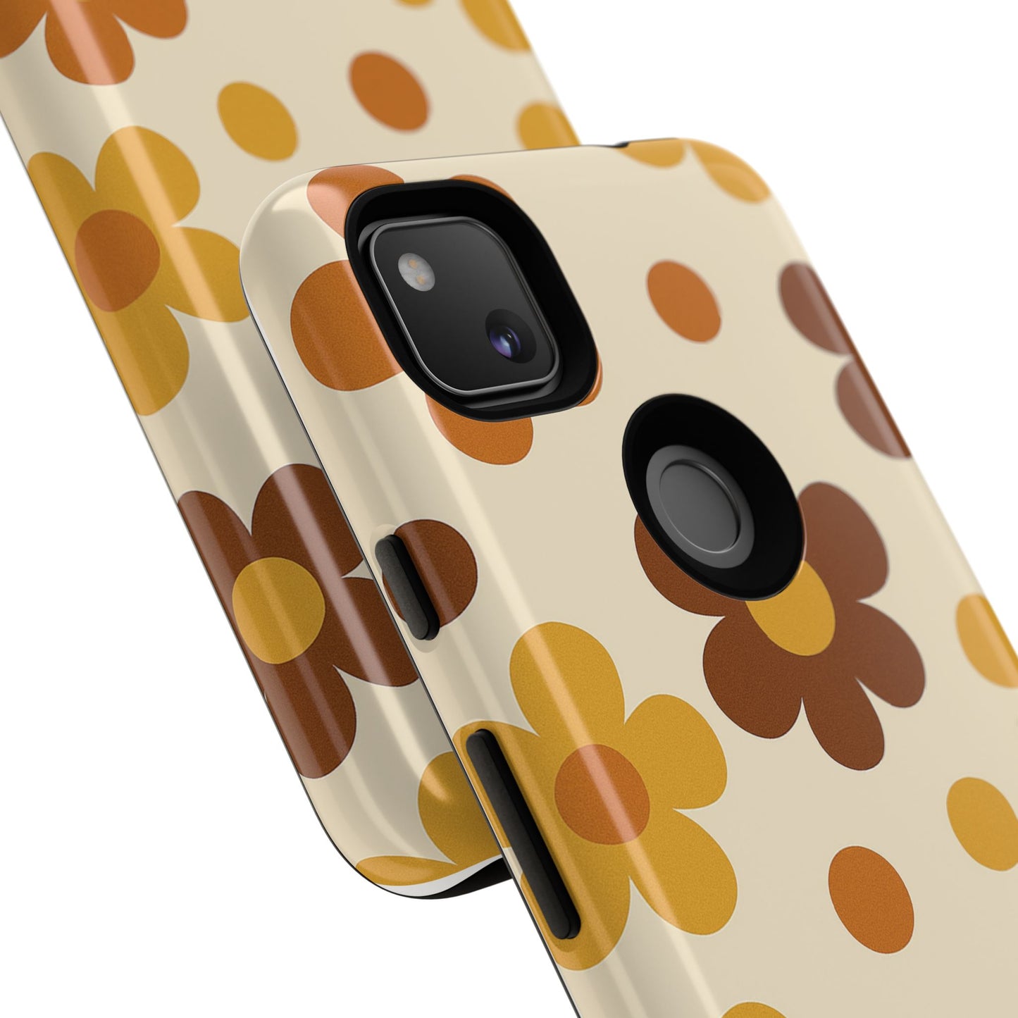 Flower Pattern Phone Case, Cute Phone Cover, Floral Design, Tough Phone Accessories, Gifts for Her, Boho Style Case
